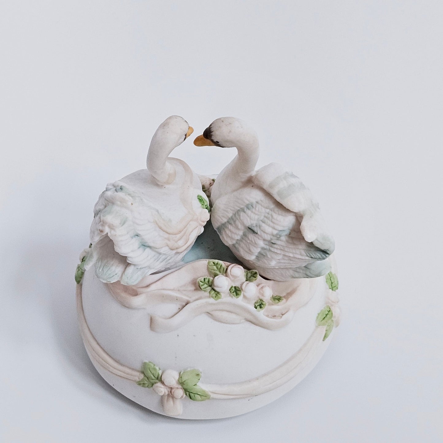 1990 San Francisco Music Box Co Swans Fur Elise