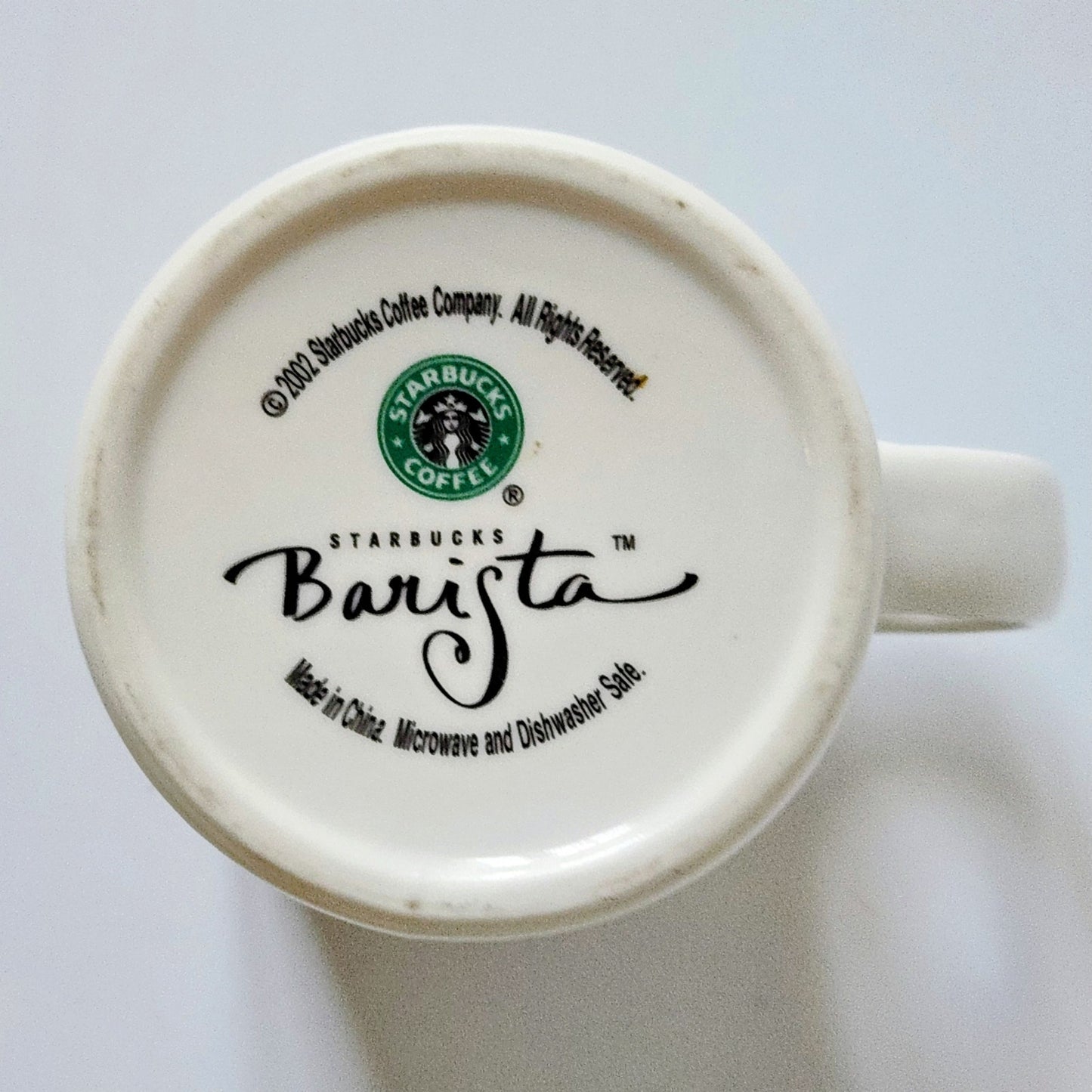 Vintage 2003 Starbucks Barista “Air Mail Stamp Series” Mug – Kenya • Espresso • Sulawesi • Colombia • Ethiopia • Viennese Blend