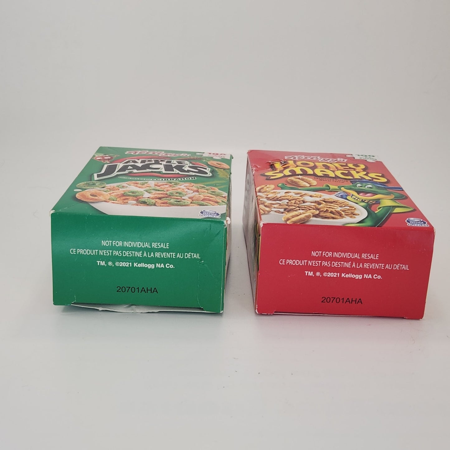 Apple Jacks & Honey Smacks Cereal Box 100-Piece Puzzles –  | Set of 2 | Spin Master