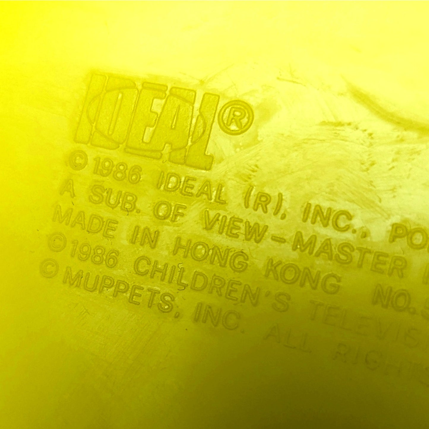 🧸 Vintage 1986 Sesame Street Reversible Activity Center & Food Tray by Muppets, Inc.