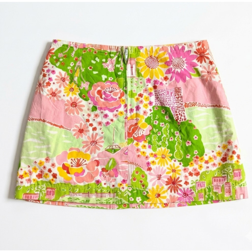 RARE Lilly Pulitzer Skort | Spring 2005 Negresco French Riviera | Girls 7