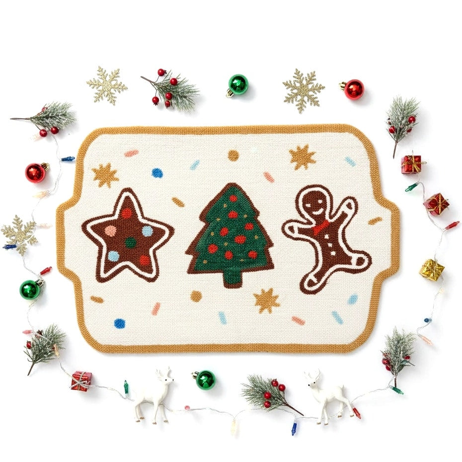 Gingerbread Cookie Holiday Rug | Limited Collector Edition | 2′×3′ (NWT)