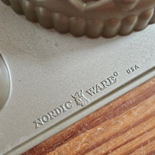 Nordic Ware Bunny Cake Pan — 9.5 Cup · Made in USA · Easter Baking · 4-Cavity