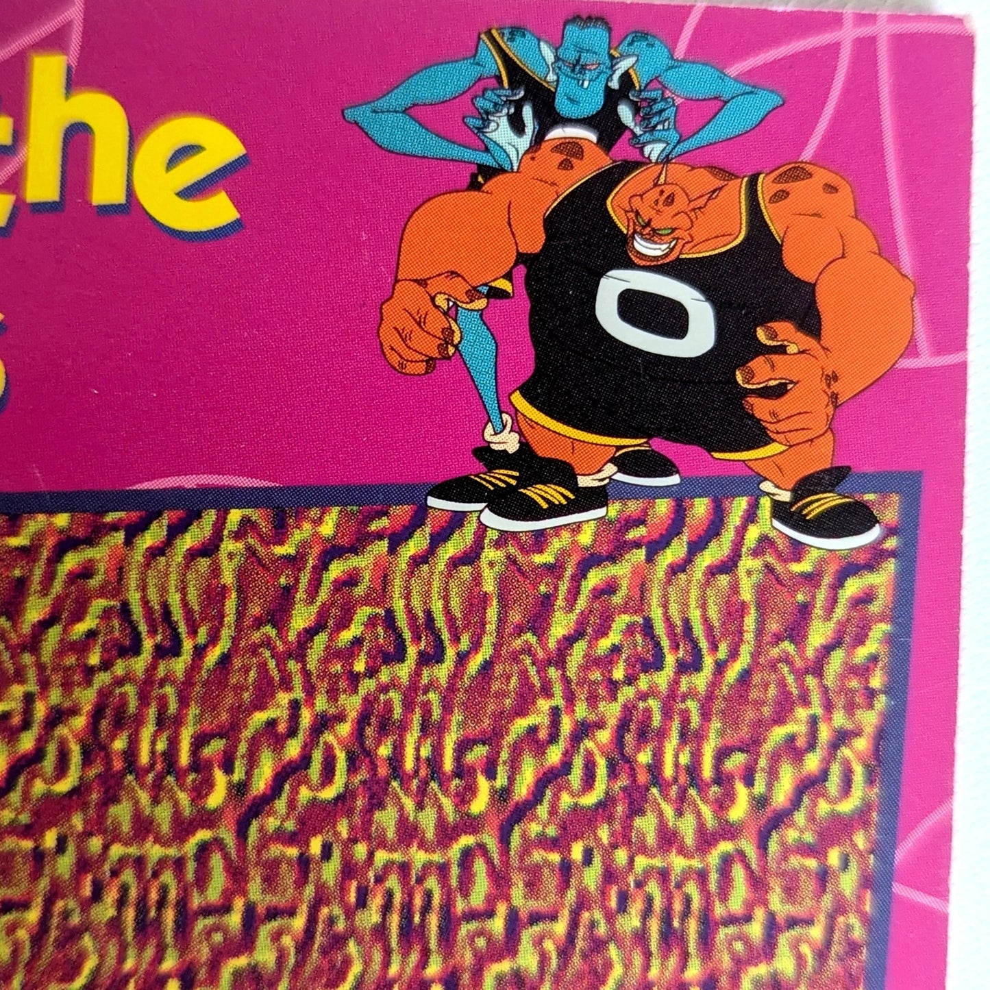 Vintage 1996 Space Jam Magic Eye Book – Invasion of the Monstars – Warner Bros Looney Tunes Michael Jordan 90s Ephemera