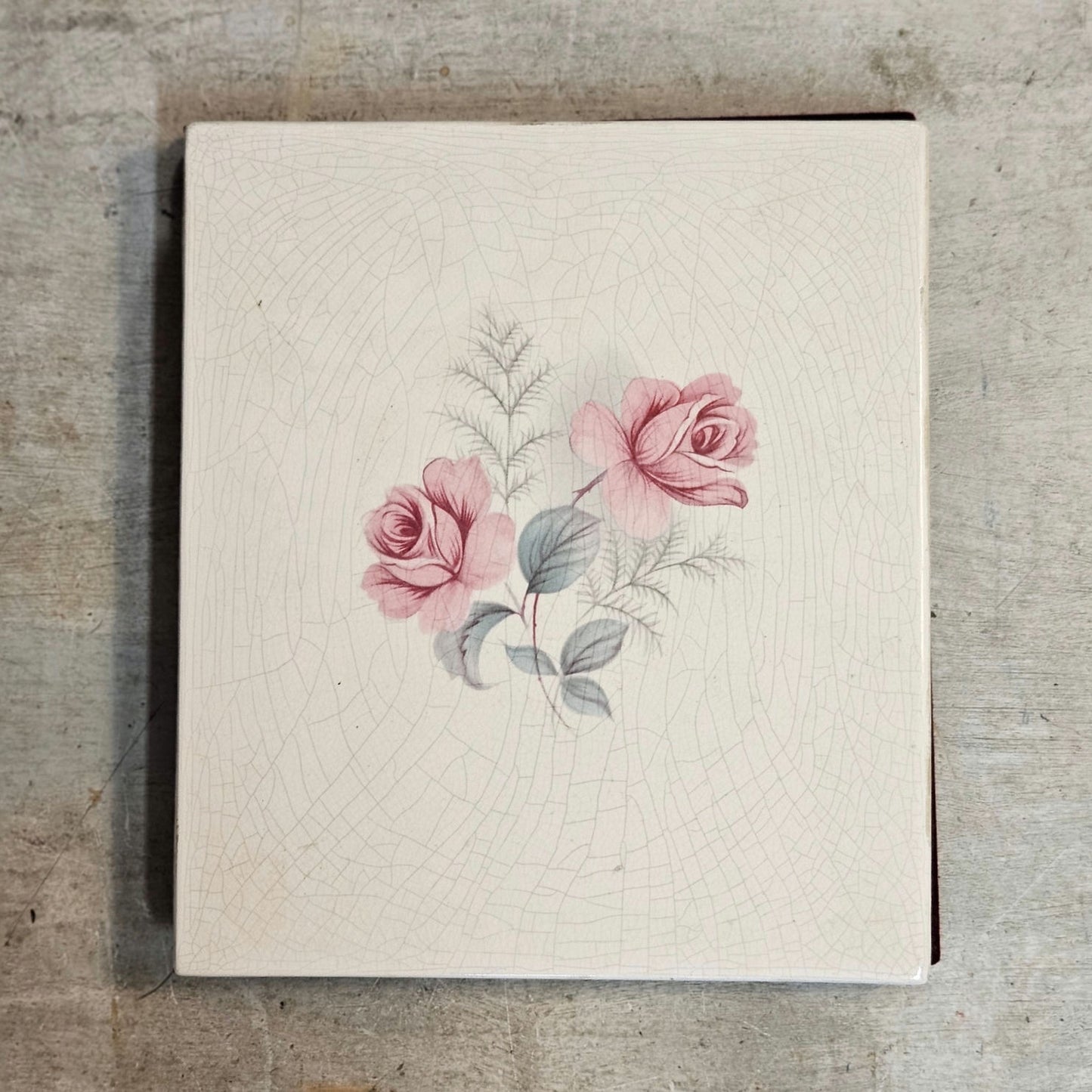 1980s Rose Photo Album Memory Book