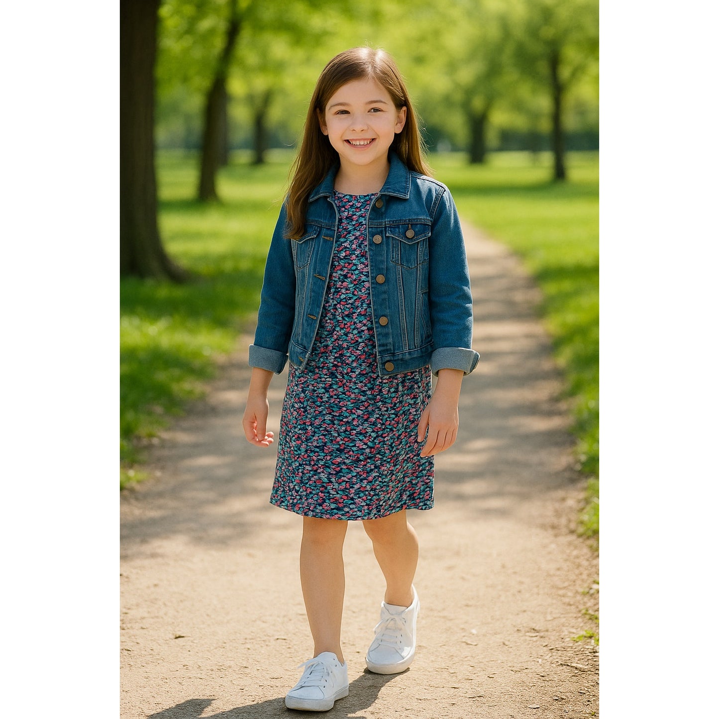 🐳 Vineyard Vines Swimming Whales Tisbury Stretch Knit Dress | Girls Size M (10–12)