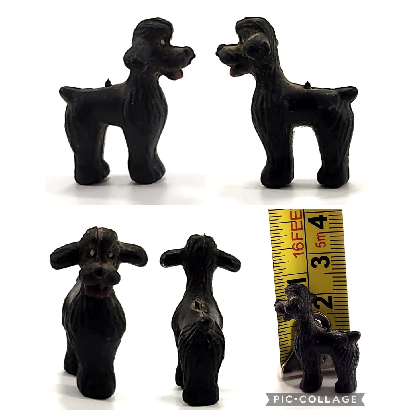 Vintage Ceramic Dog Figurines – Mid-Century Poodle, Spaniel & Dalmatian Collection