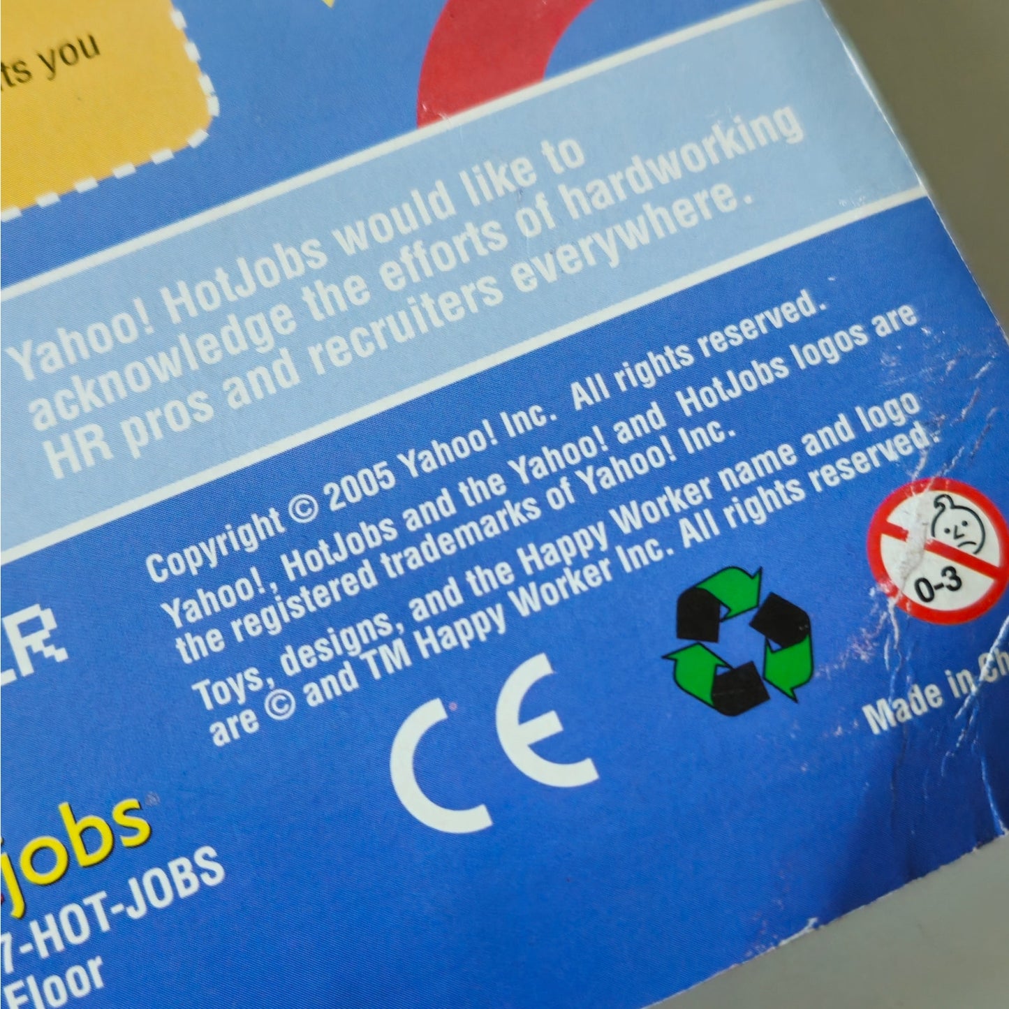 2005 Yahoo! HotJobs Super Recruiter Action Figure | New in Original Packaging | HR Promo Collectible