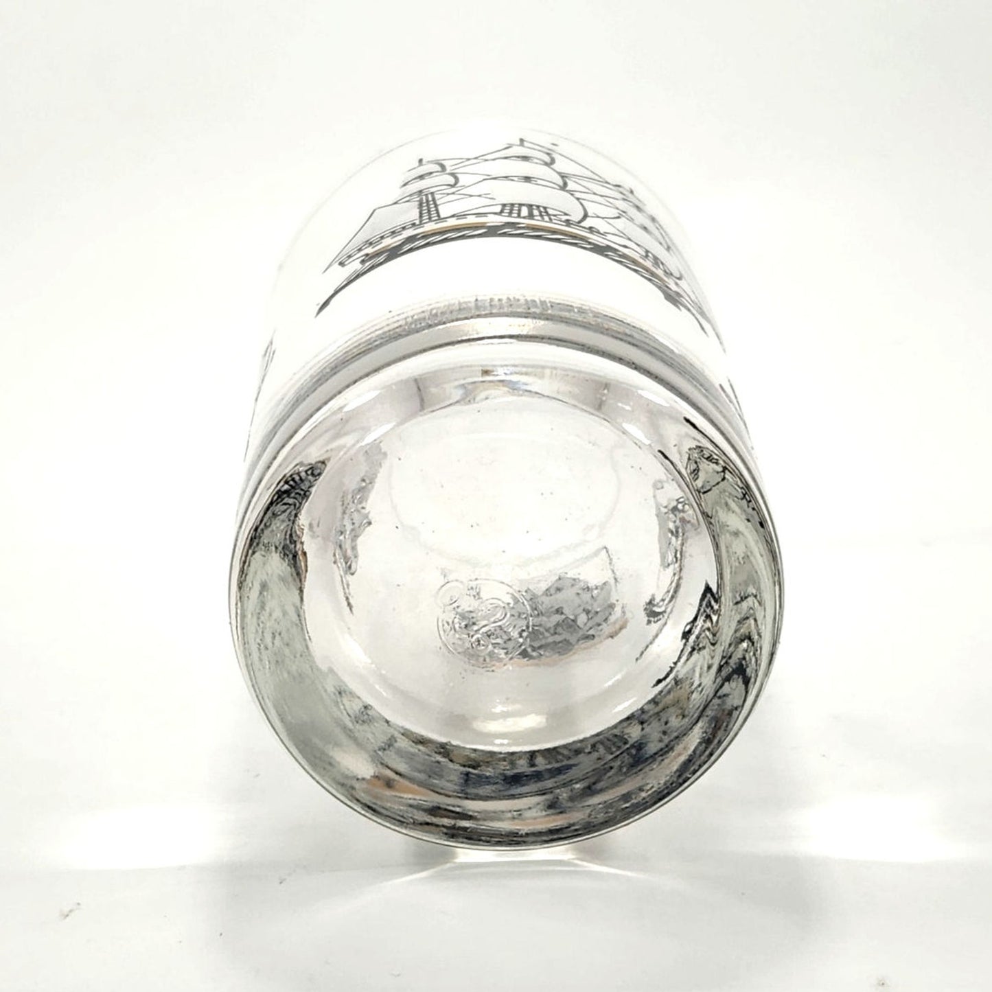 Set of 4 Vintage Mid-Century “Old Ships” Tumbler Cocktail Glasses