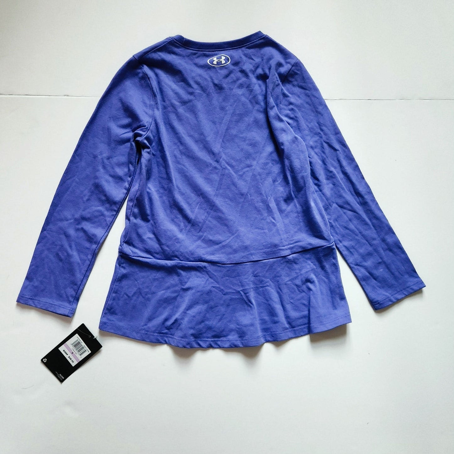 Girls Long Sleeve Peplum Top | Violet Storm | Size 6 NWT