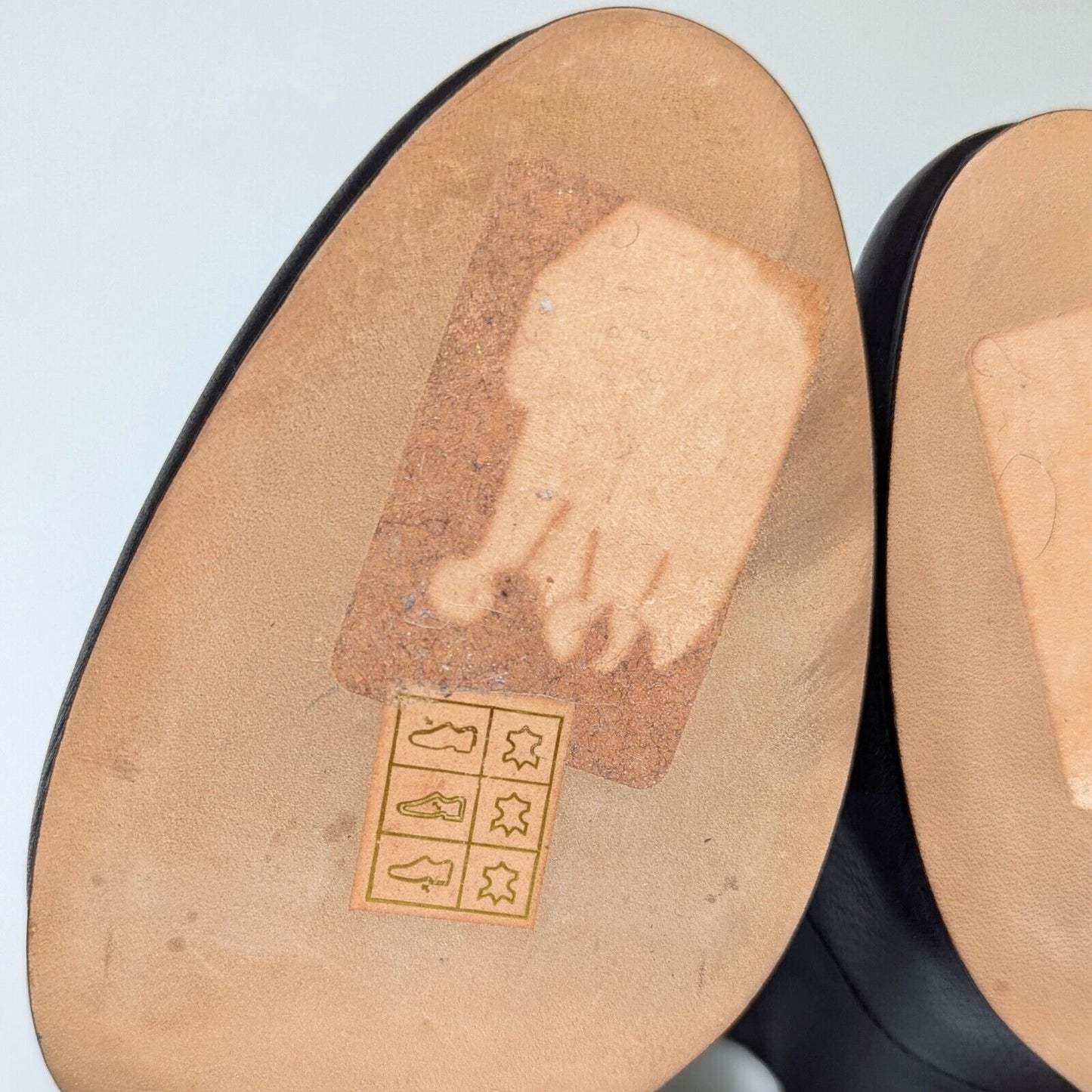 Black Pebbled Leather Heeled Ankle Booties with Pewter Stud | Women's 7.5 | NWOT