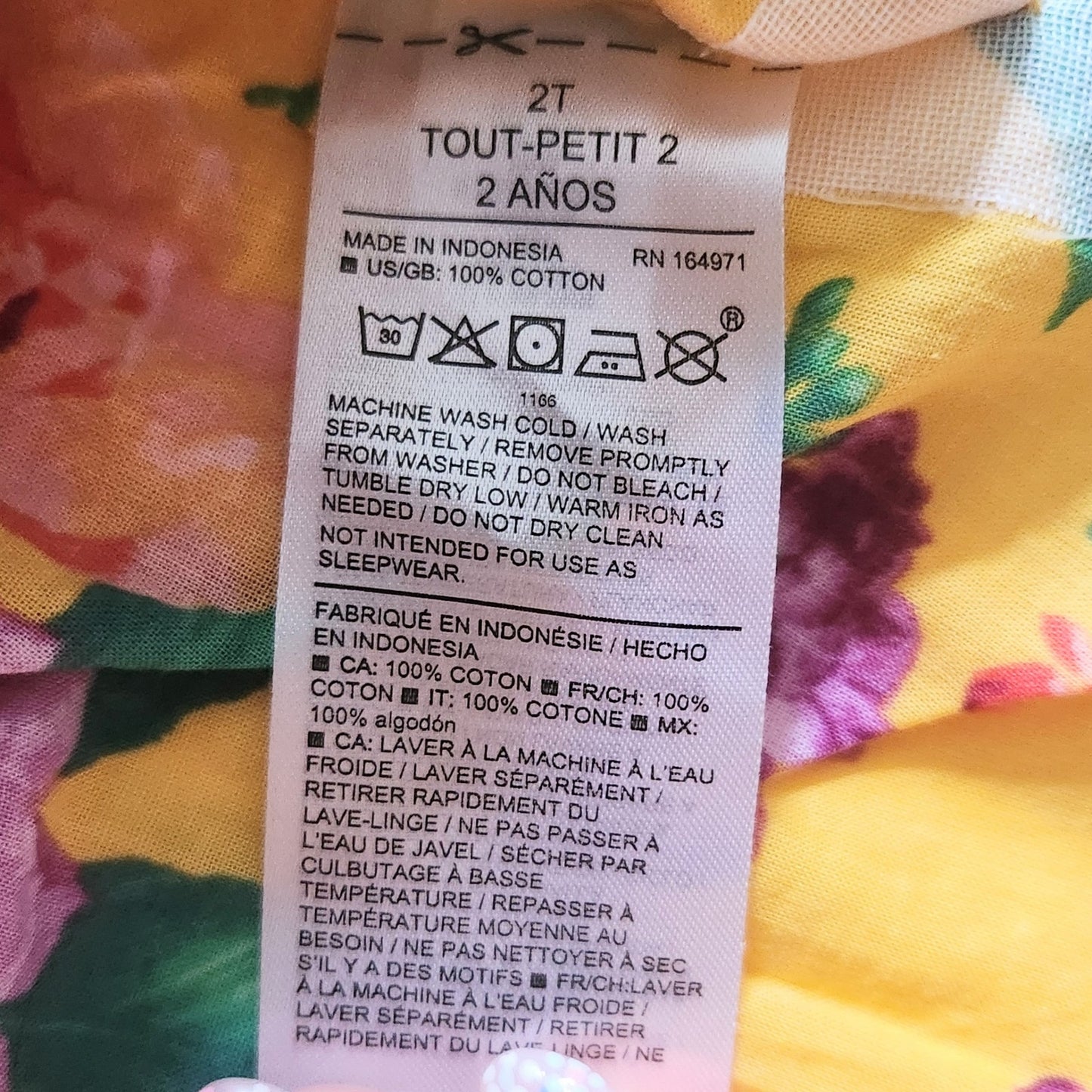 Janie and Jack Girls Floral Ruffle Swim Cover-Up & Recycled Flutter Sleeve Swimsuit Set 2T Solar Power Floral