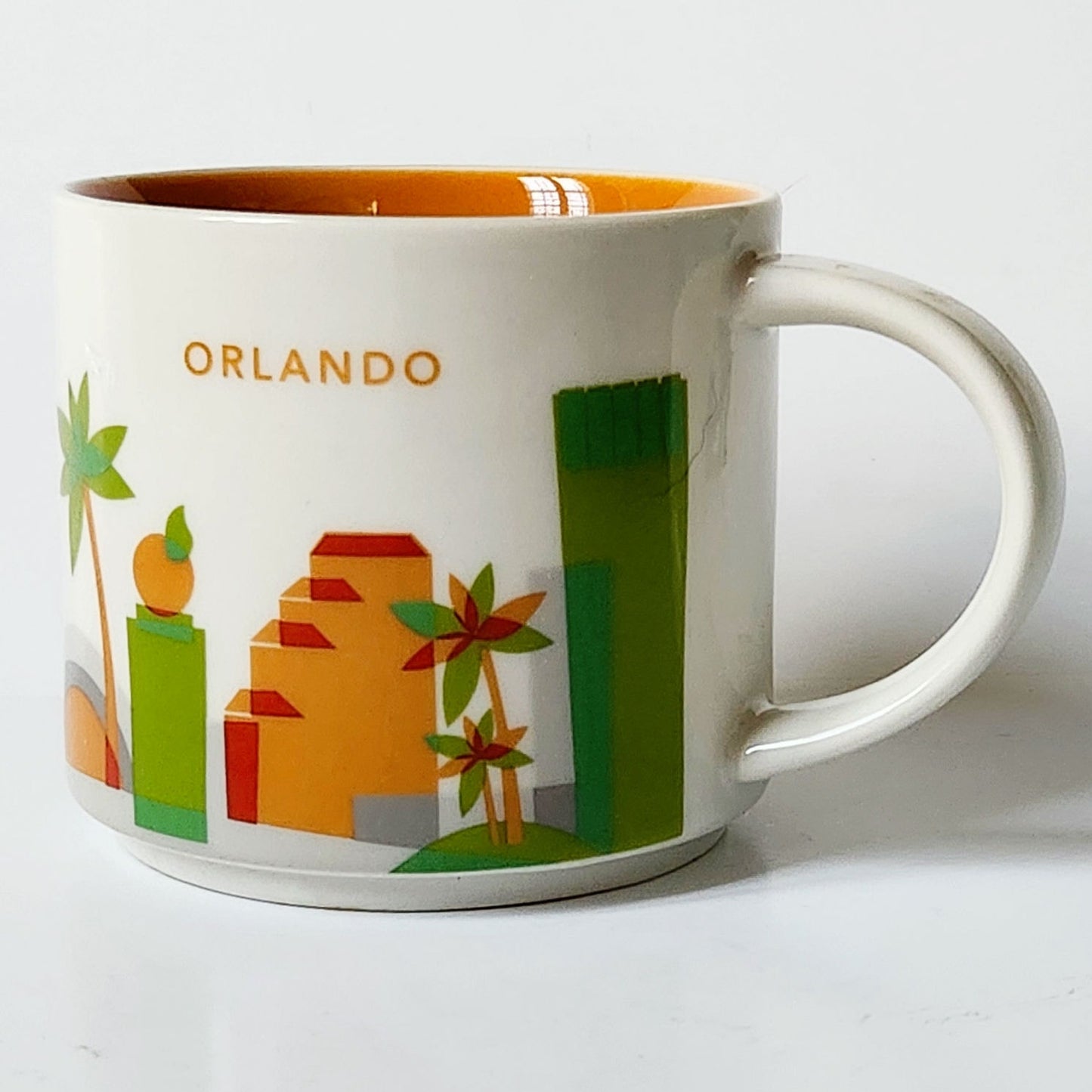 Starbucks “You Are Here” Collection Mug – Orlando, Florida – 14 oz City Skyline Cup