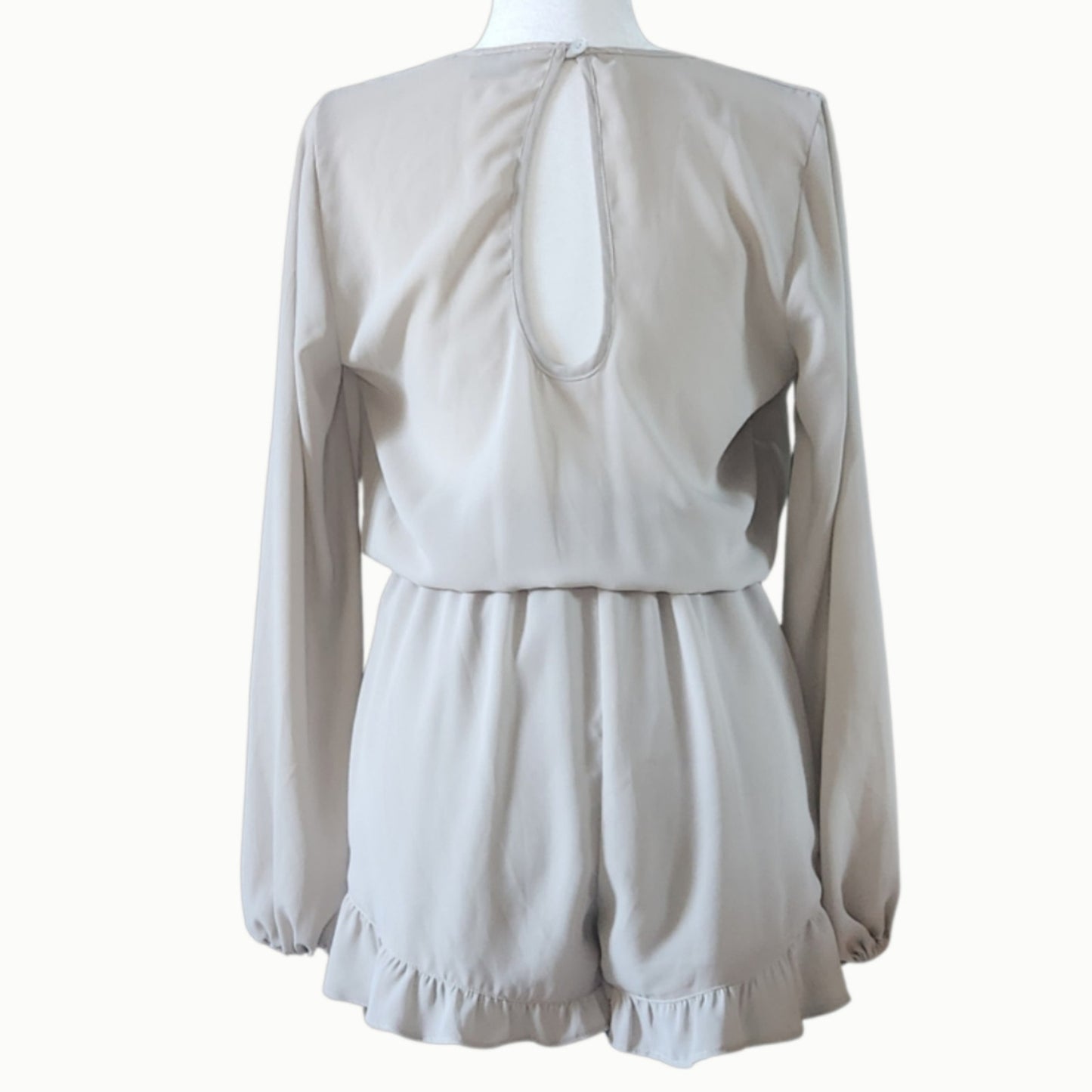 Rocky Romper – Taupe Beige  - Women's S