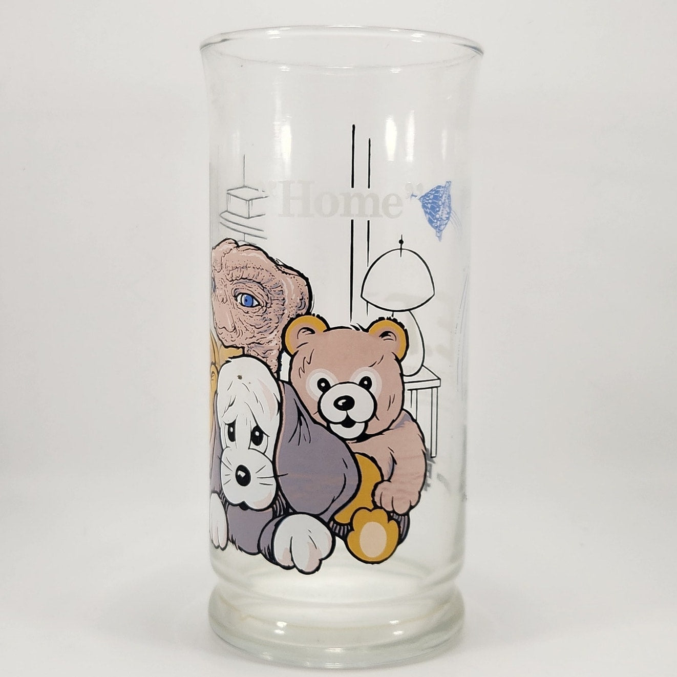 Vintage 1982 E.T. "HOME" Glass | Pizza Hut Limited Edition Collector’s Series