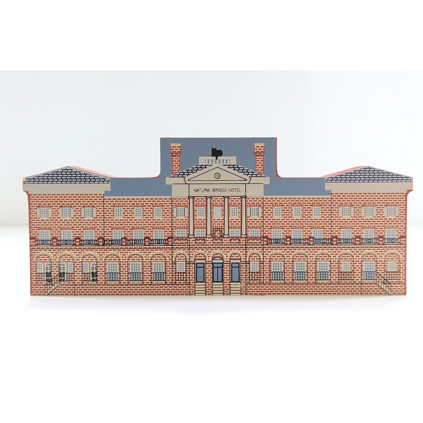 Vintage Cat’s Meow Village Natural Bridge Hotel | 1997 Virginia Shelf Sitter