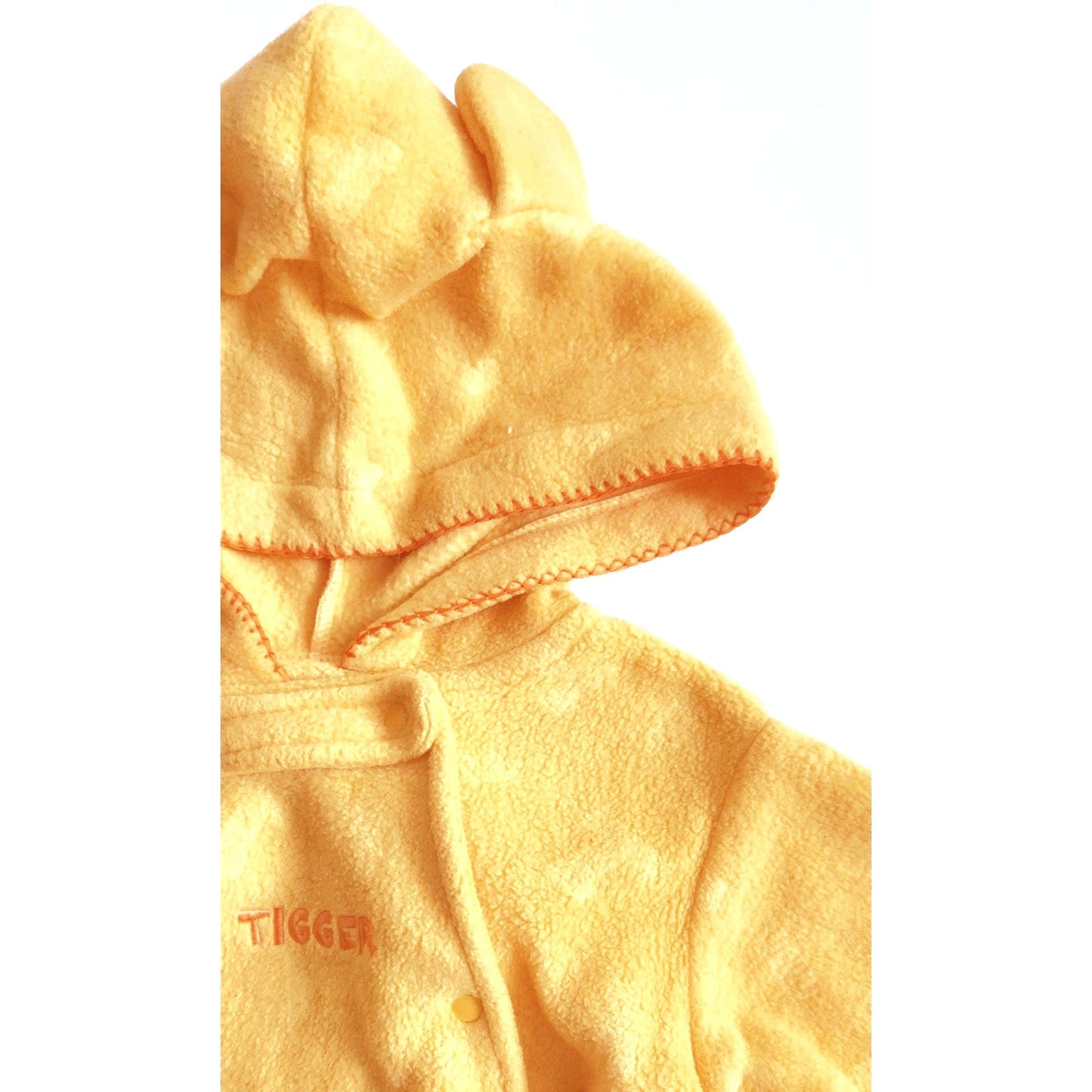 Y2K Winnie the Pooh Tigger Hooded Fleece Baby Bunting –  6-9 Months