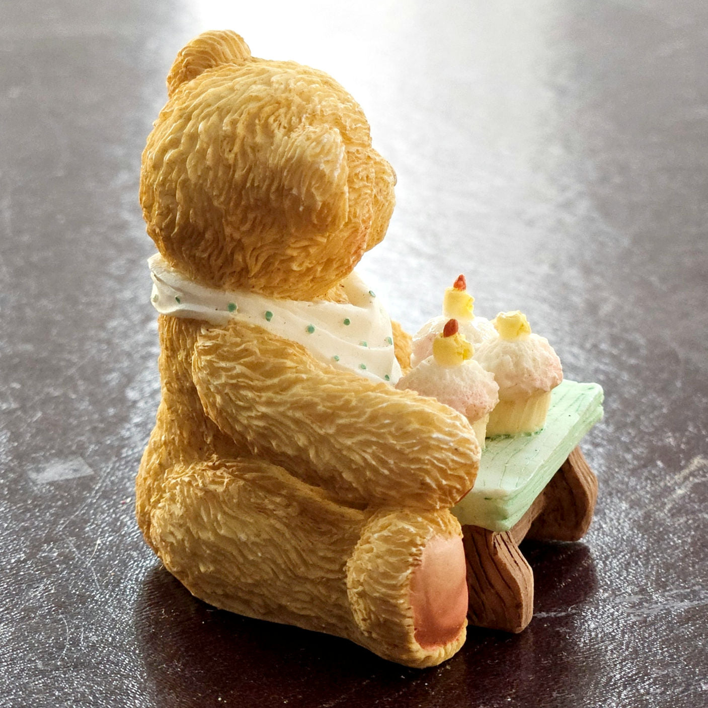 Vintage 1992 Cherished Teddies Age 3 “Three Cheers For You” Figurine | Priscilla Hillman for Enesco