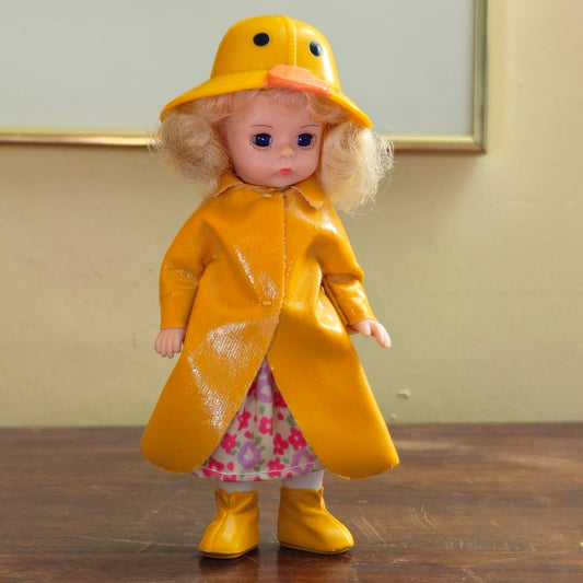 Vintage Madame Alexander “It’s Raining” Doll + UK “Things That Swim” Board Book