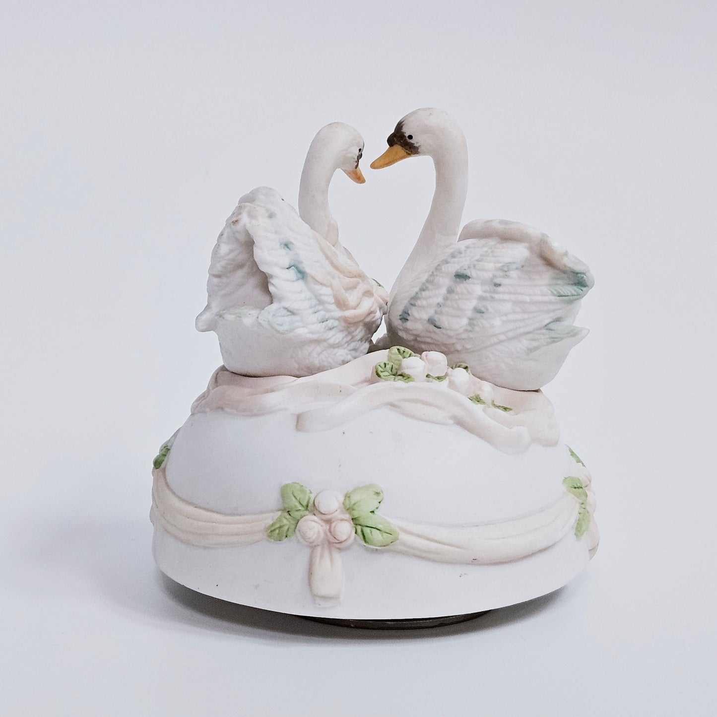 1990 San Francisco Music Box Co Swans Fur Elise