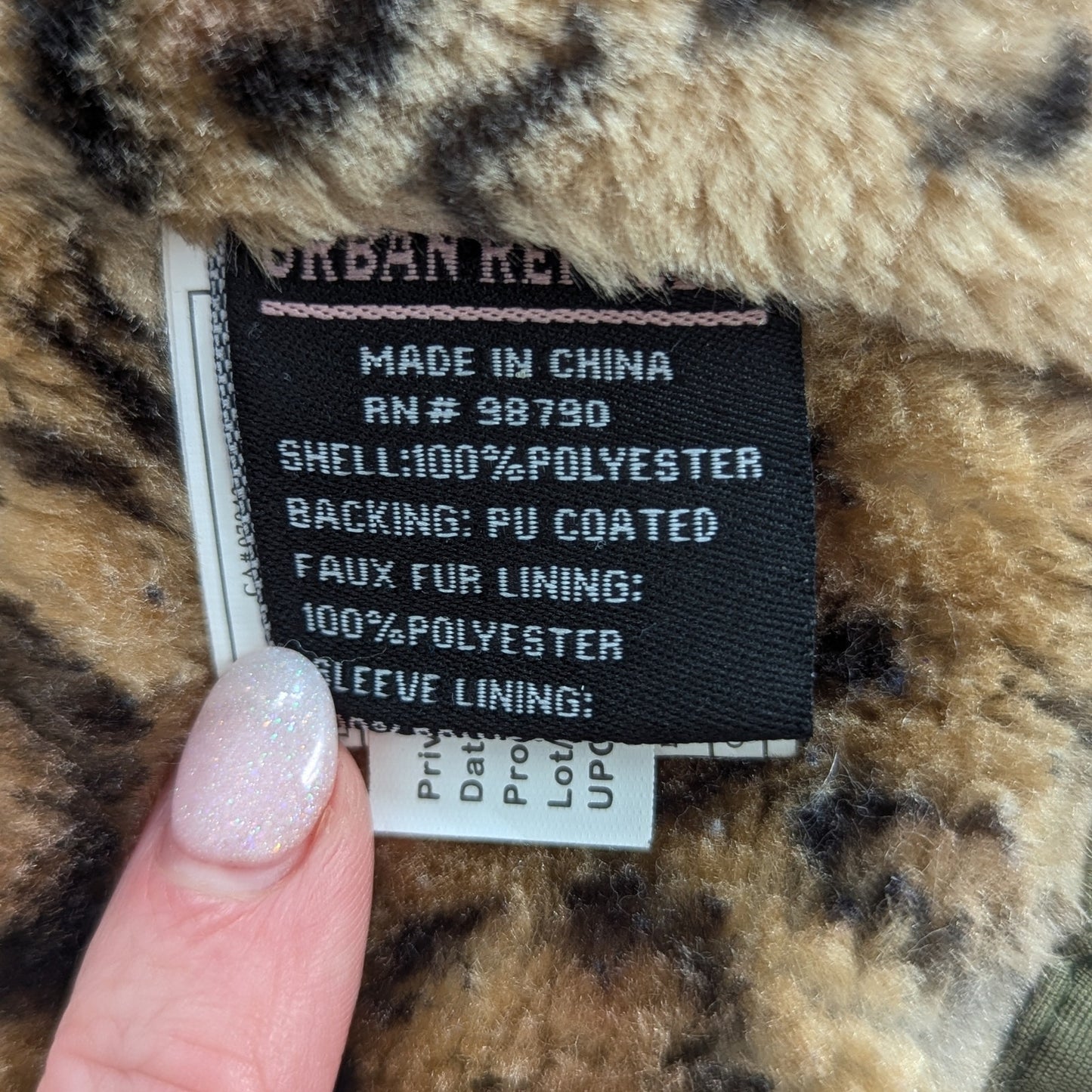 Urban Republic Baby Anorak Jacket | Parka Faux Fur Hooded Coat | Size 12M