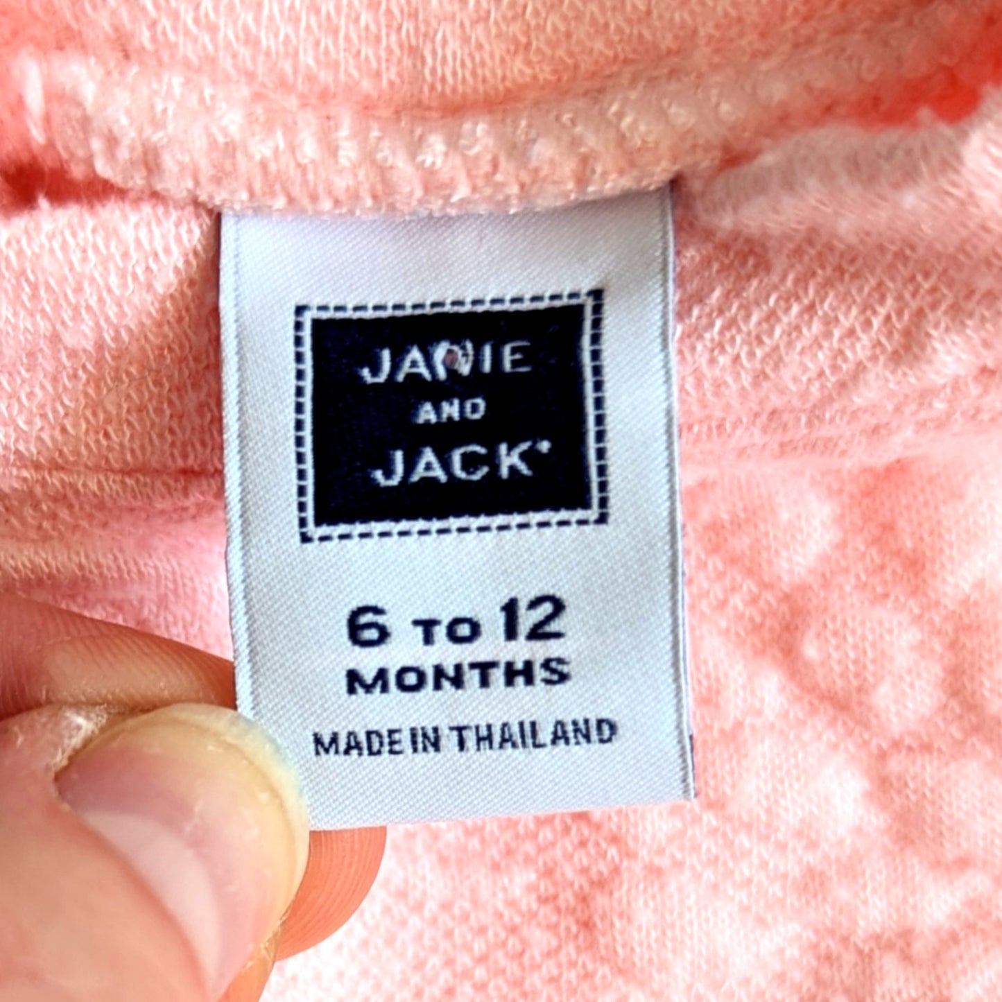 Janie and Jack Baby Girl Quilted One-Piece Jacquard Romper Strawberry Pink | Size 6-12M