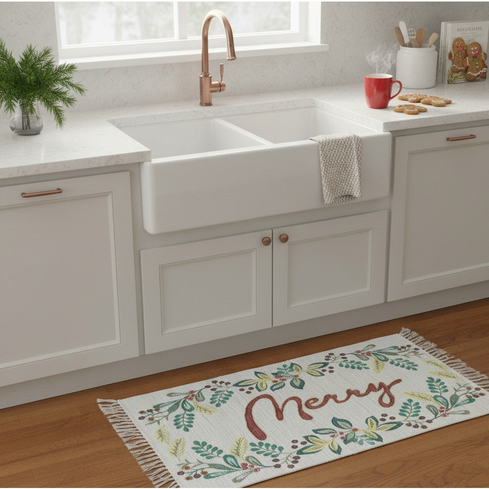 “Merry” Washable Accent Rug – 27″ × 45″ (NWT)
