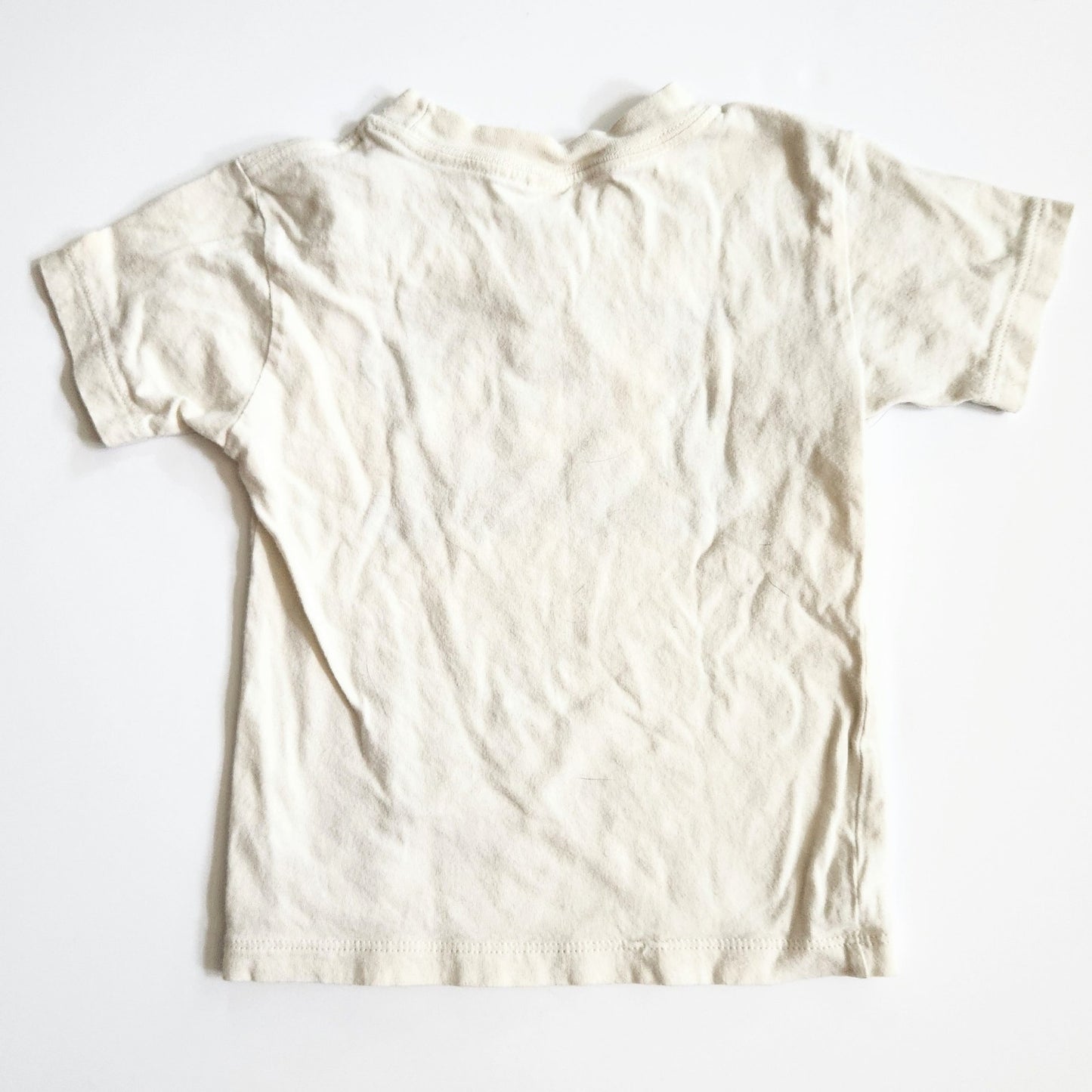 Bella + Canvas Kids Two Cool Beige & Blue Toddler T-shirt Size 2T