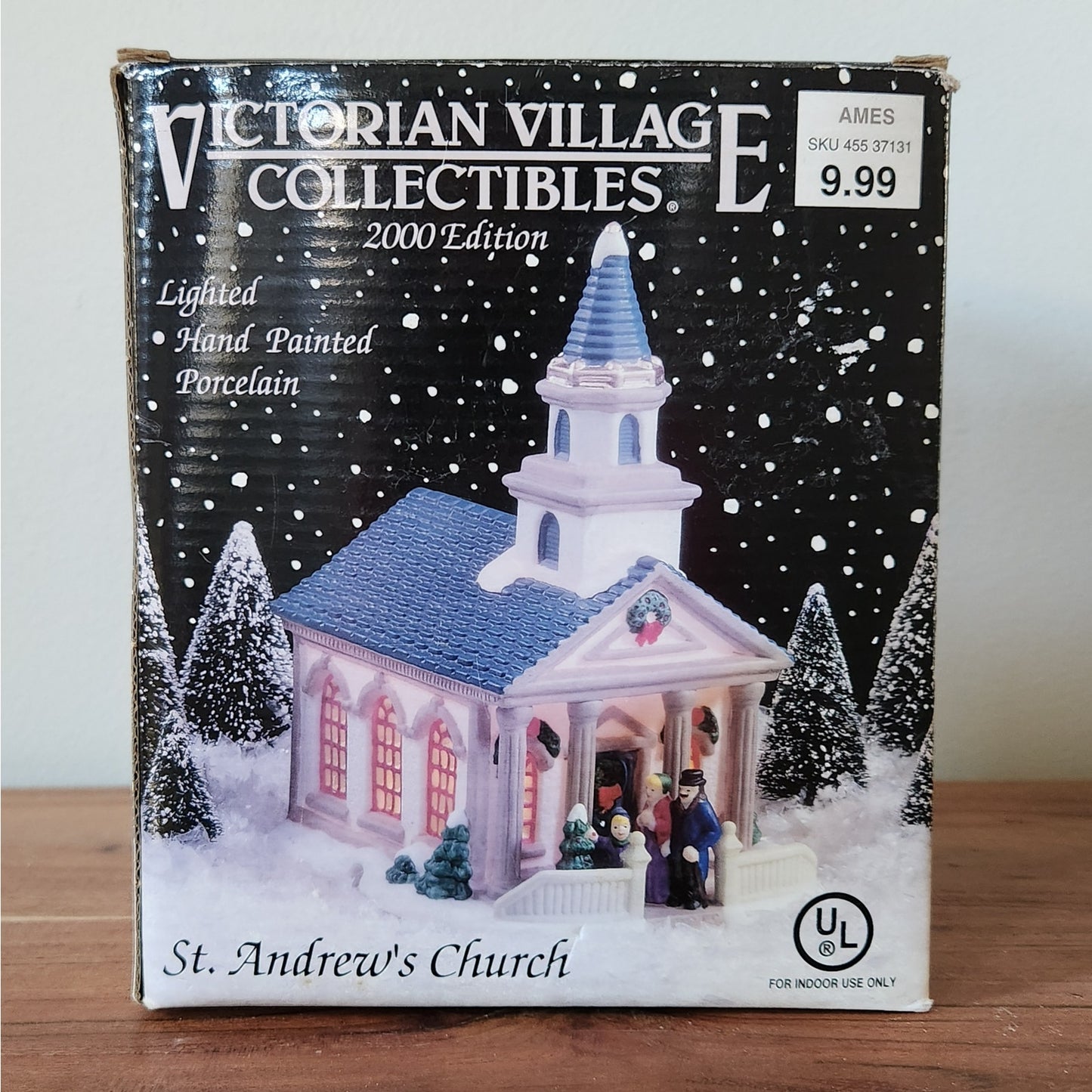 Victorian Village Lighted Porcelain — St. Andrew’s Church (2000 Edition)