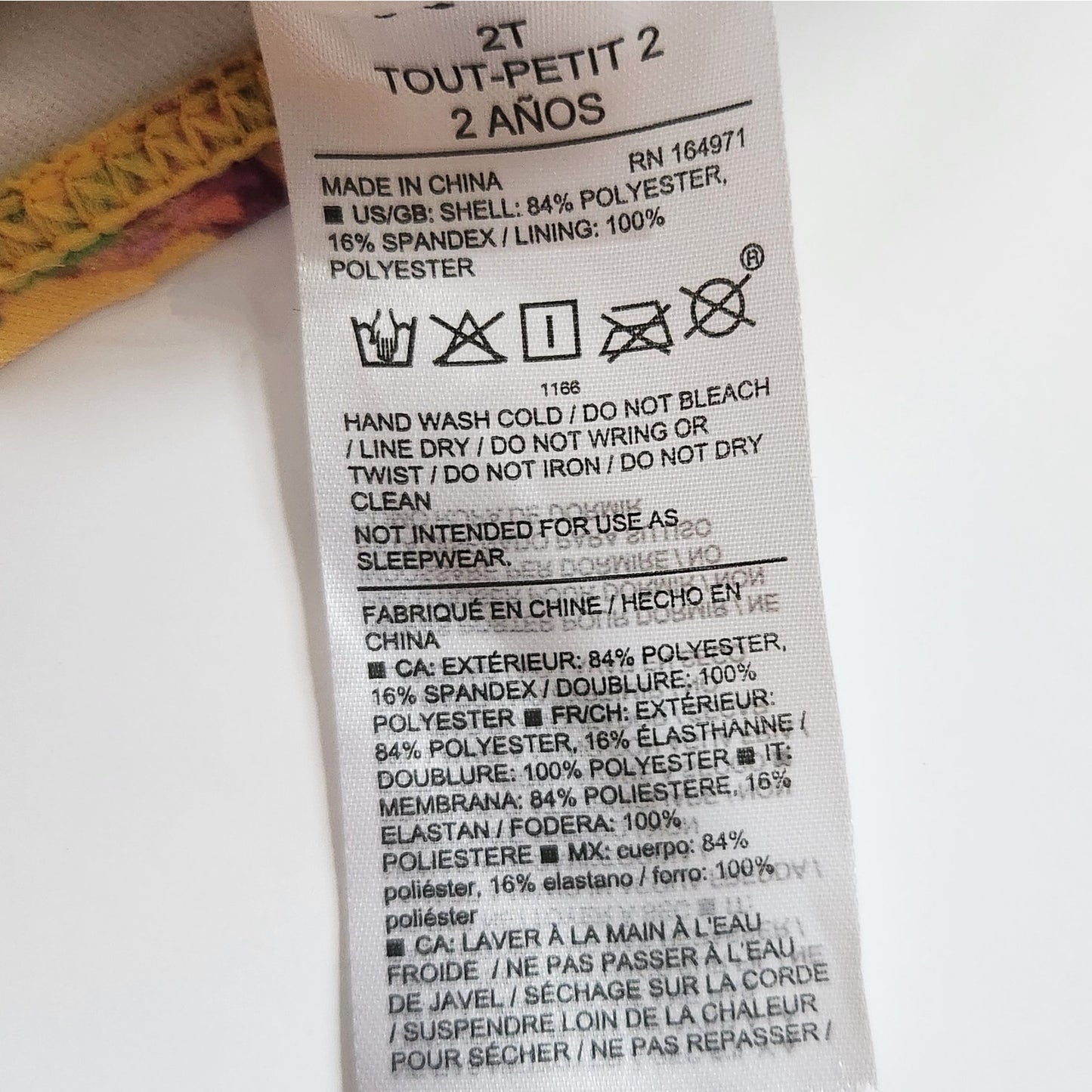 Janie and Jack Girls Floral Ruffle Swim Cover-Up & Recycled Flutter Sleeve Swimsuit Set 2T Solar Power Floral