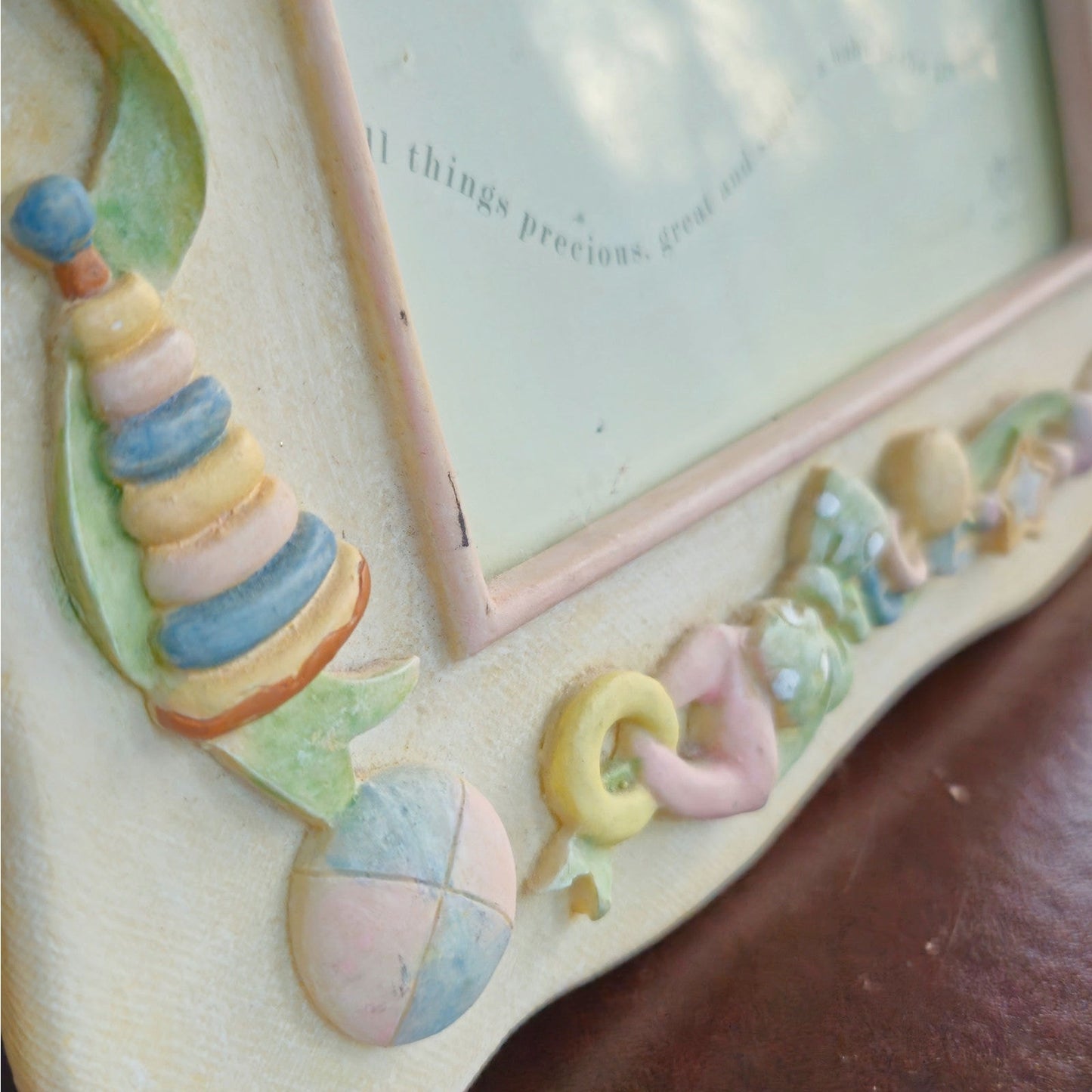 Vintage Russ Berrie “Precious Keepsakes” Nursery Frame 4x6