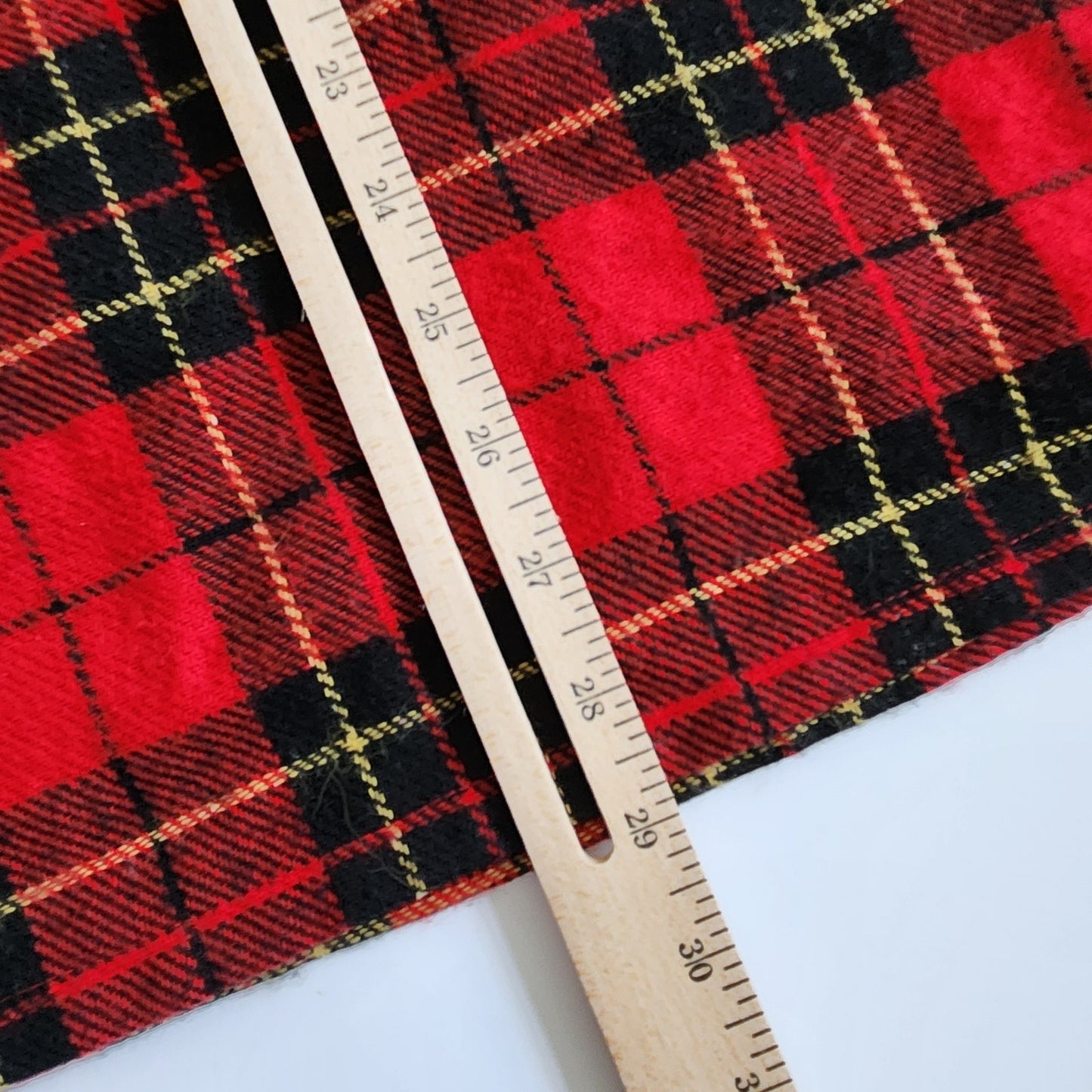 Vintage Talbots Kids Red Plaid Wool Jumper Dress Size 12 | 1990s Girls Wool Blend Shift Dress with Adjustable Straps | Preppy Holiday Outfit