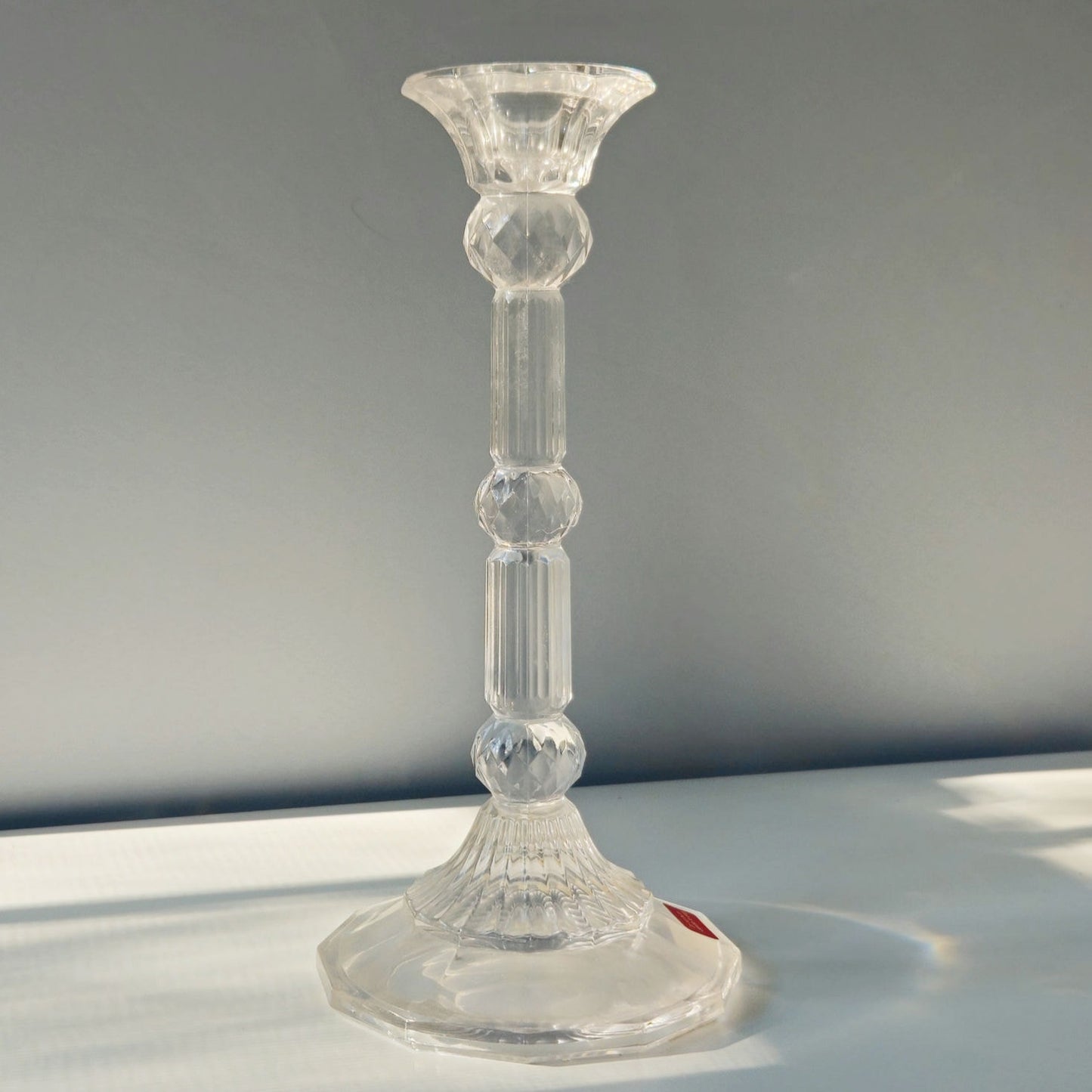 Vintage Fifth Avenue Crystal Pineapple Candlestick Holder