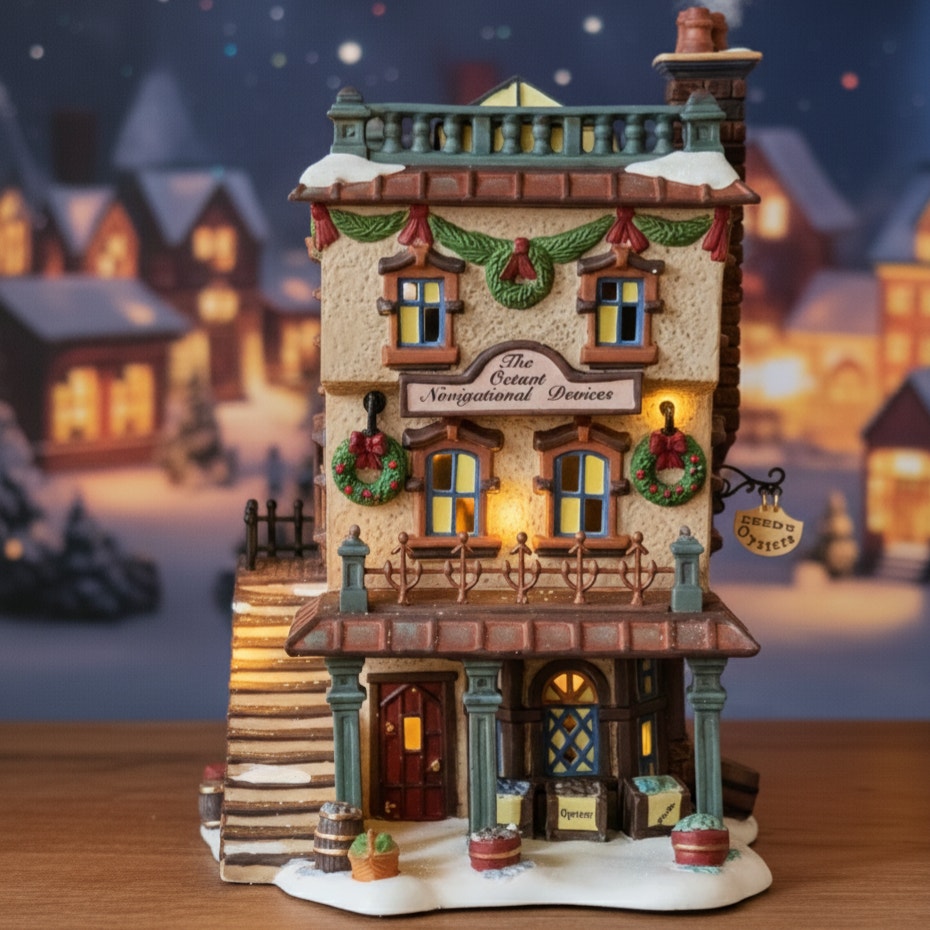 Leed’s Oyster House – Dickens’ Village – Department 56 (1999) - New in Box!