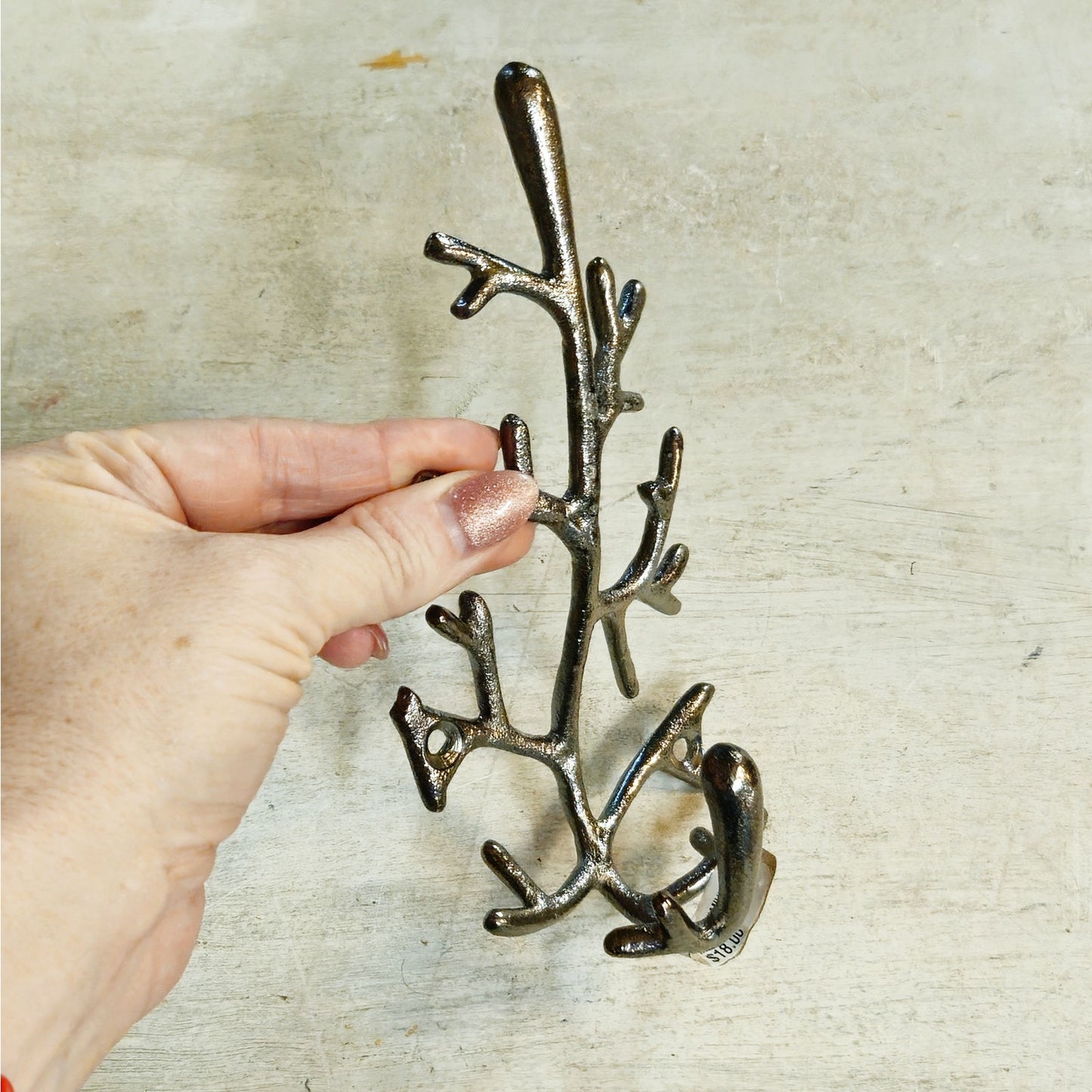 Anthropologie Coral Branch Wall Hook