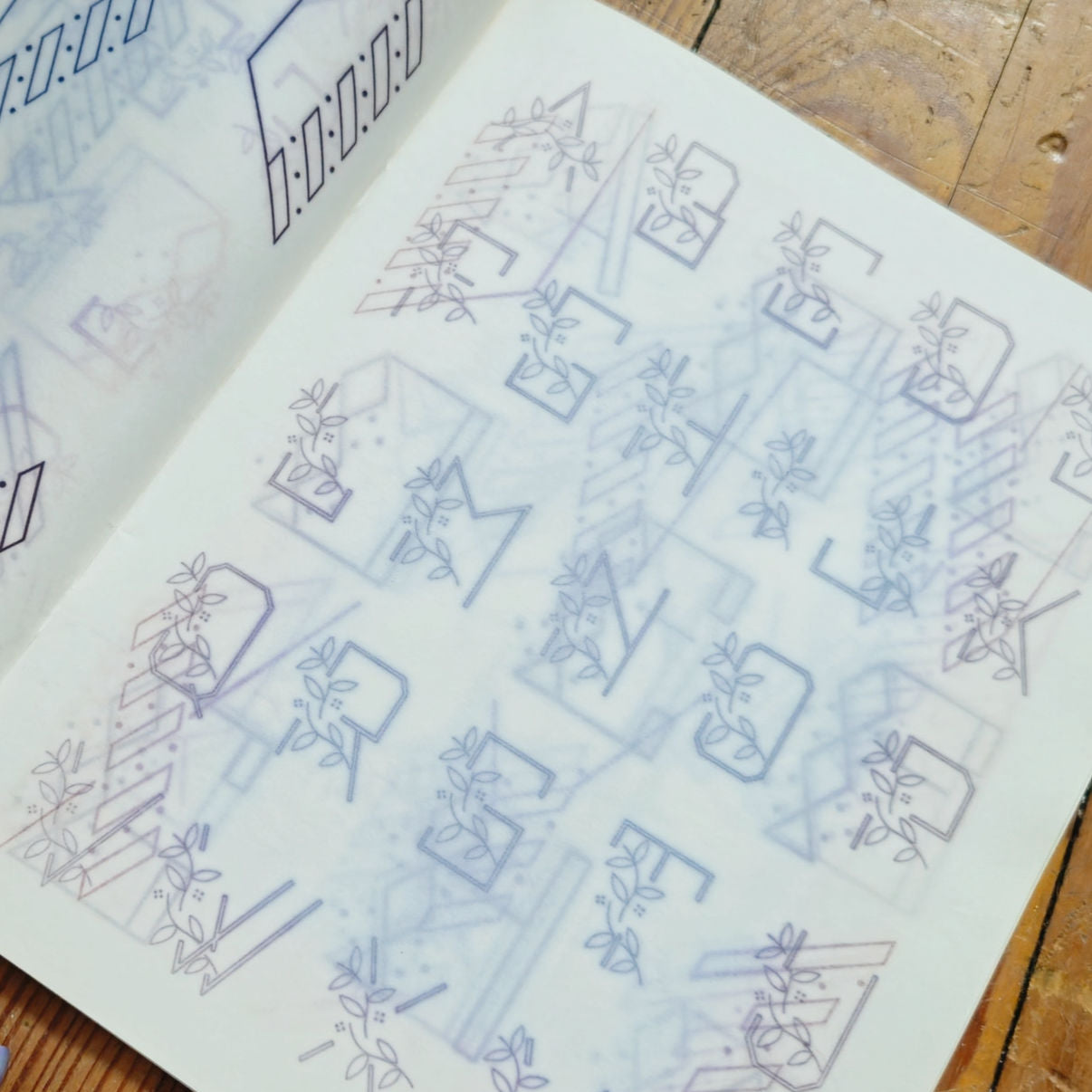 Vintage 18 Alphabets Iron On Transfer Patterns | DMC French Embroidery Book