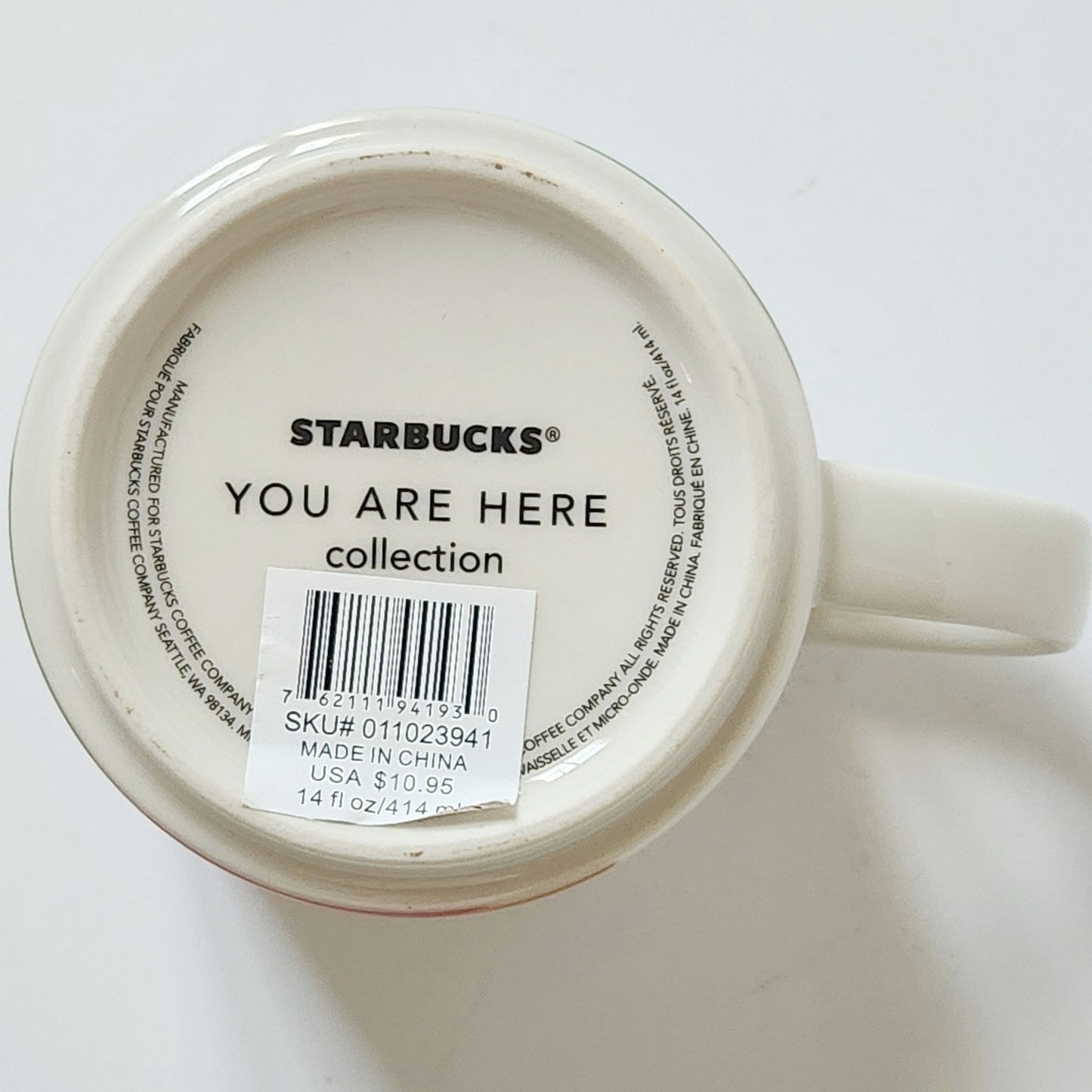 Starbucks “You Are Here” Collection Mug – Orlando, Florida – 14 oz City Skyline Cup