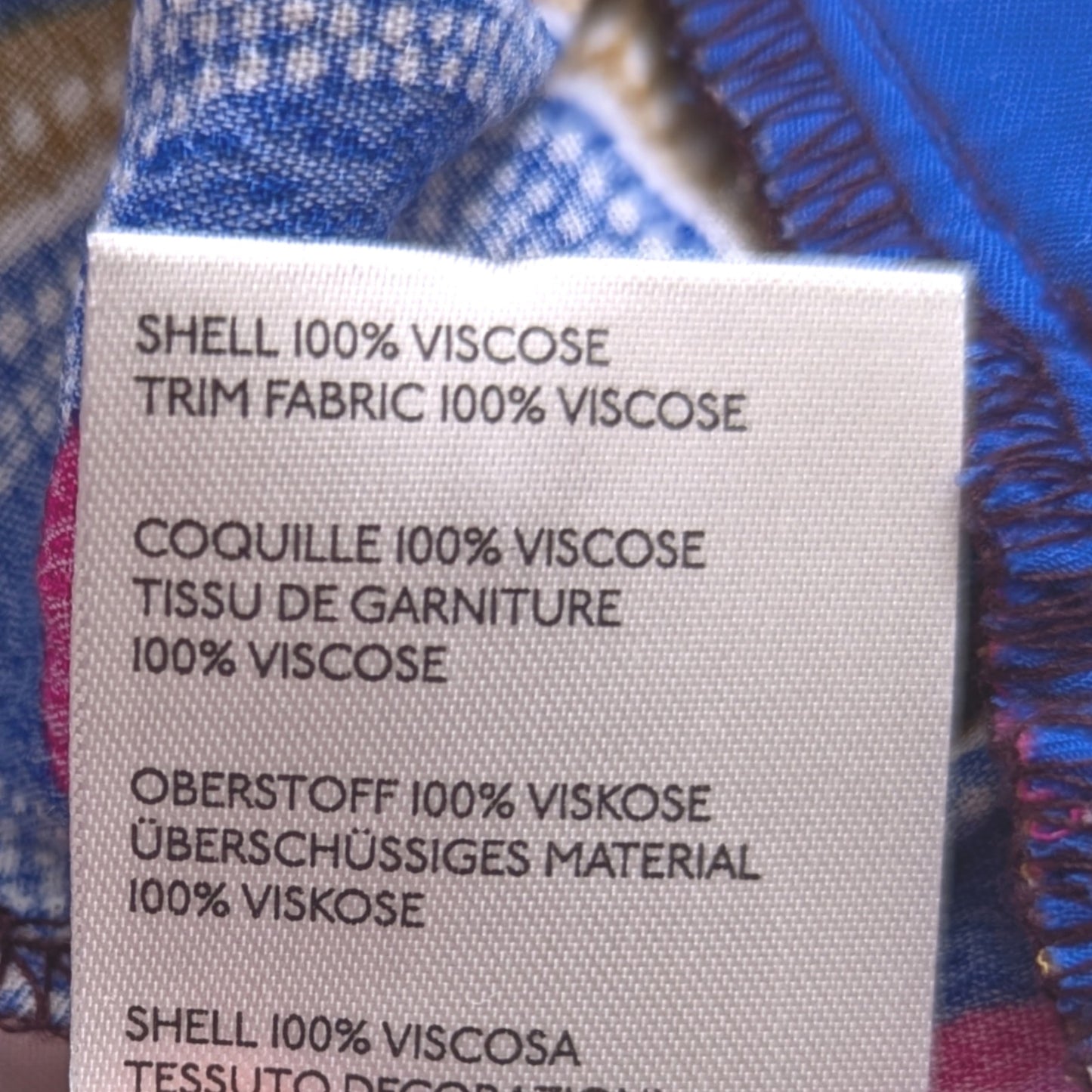 Anthropologie Maeve Miro Dolman Blouse – Retro Mod Silky Top Pink Blue | Women's Size XS