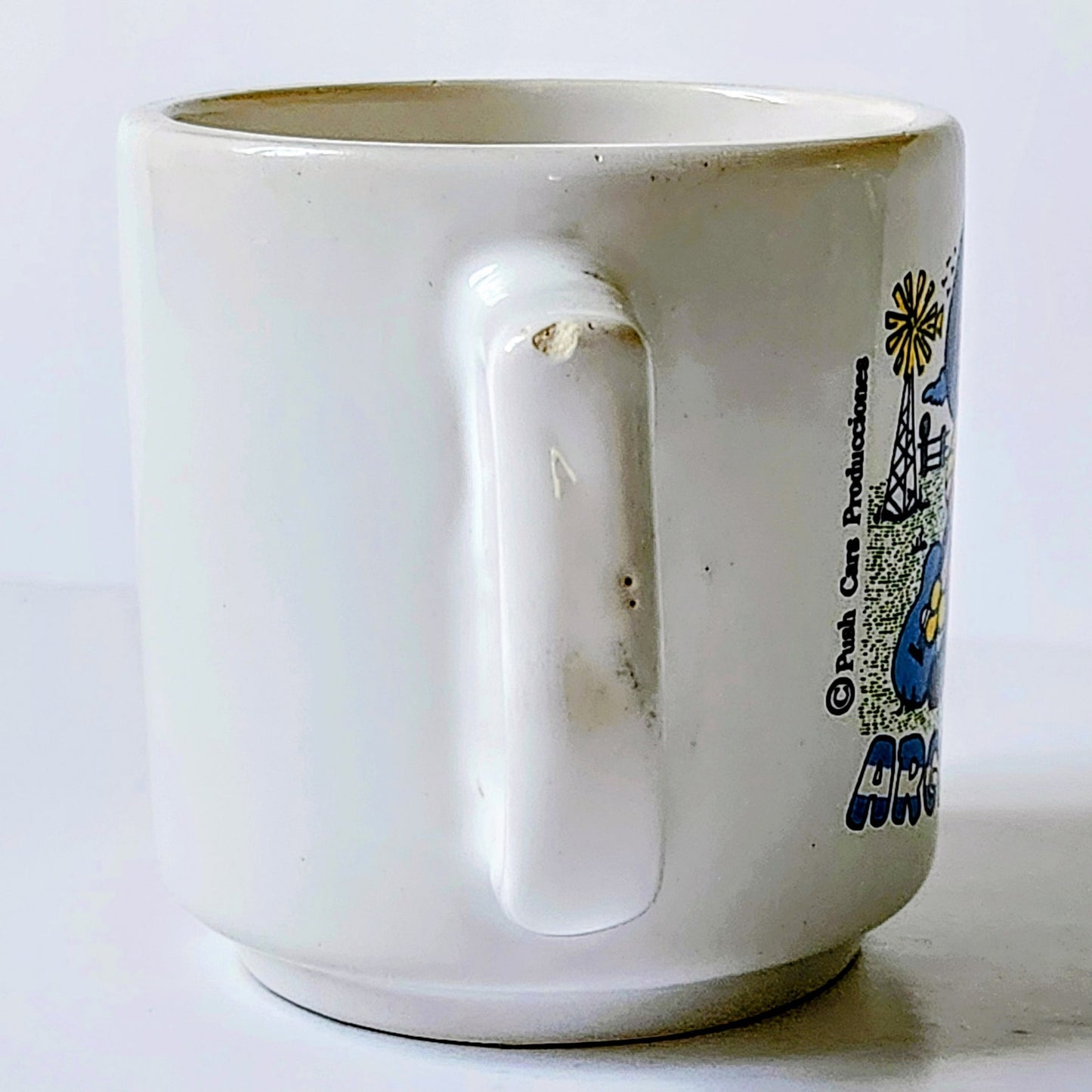 Vintage 80s Garfield Argentina Mug - 'Someone was in Argentina...' Souvenir Gift