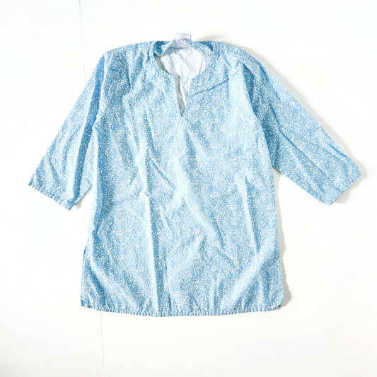 ☀️ Bella Bliss Toddler Girls Swim Cover-Up Cornflower Blue Floral Print | Size 3