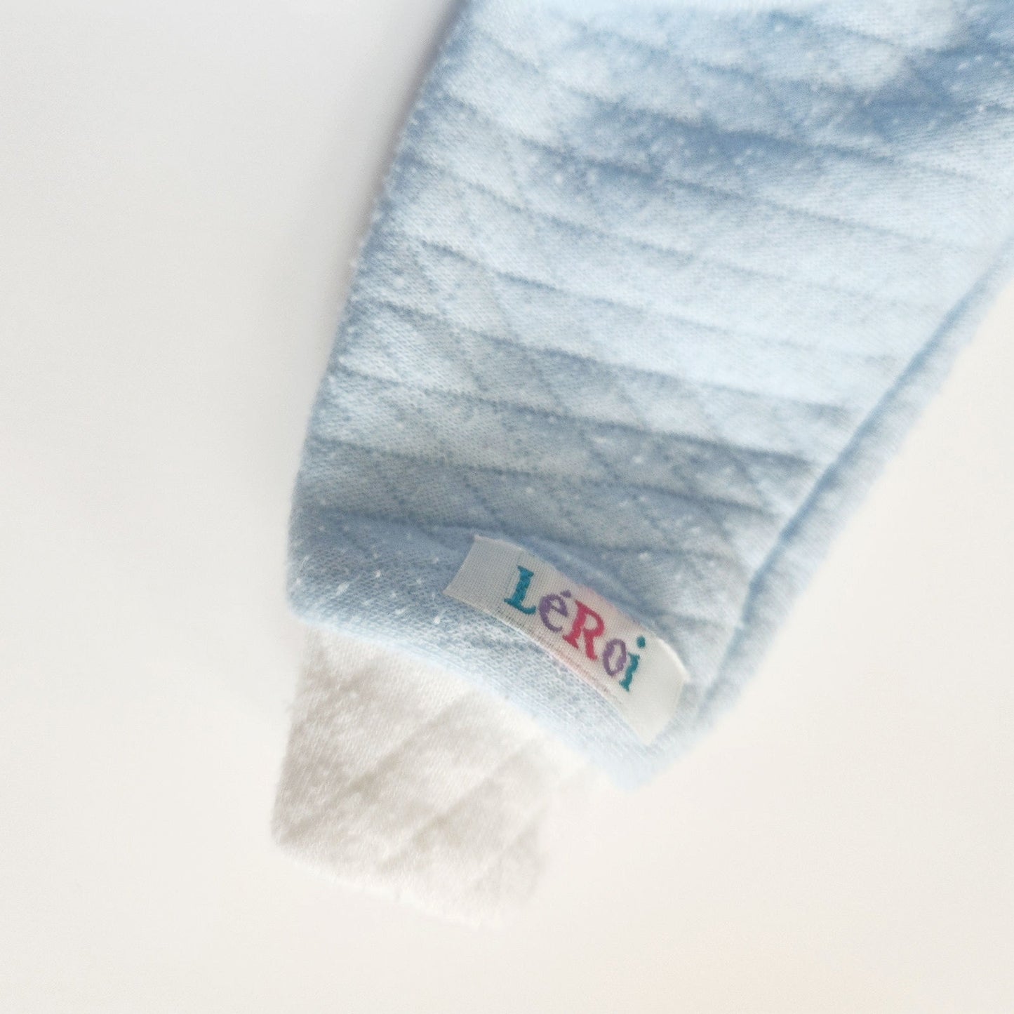 Vintage 1980s LéRoi Kov.R.Alls Blue Quilted Baby Sleeper | Teddy Bear & Duck Embroidery | Size 0-3 Months | Made in USA