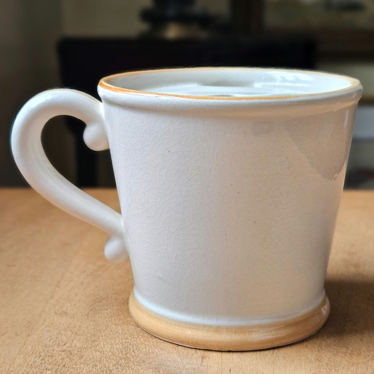 Vintage Mustache Guard Mug | 1960s “Not Your Father’s Mustache” Shaving Cup