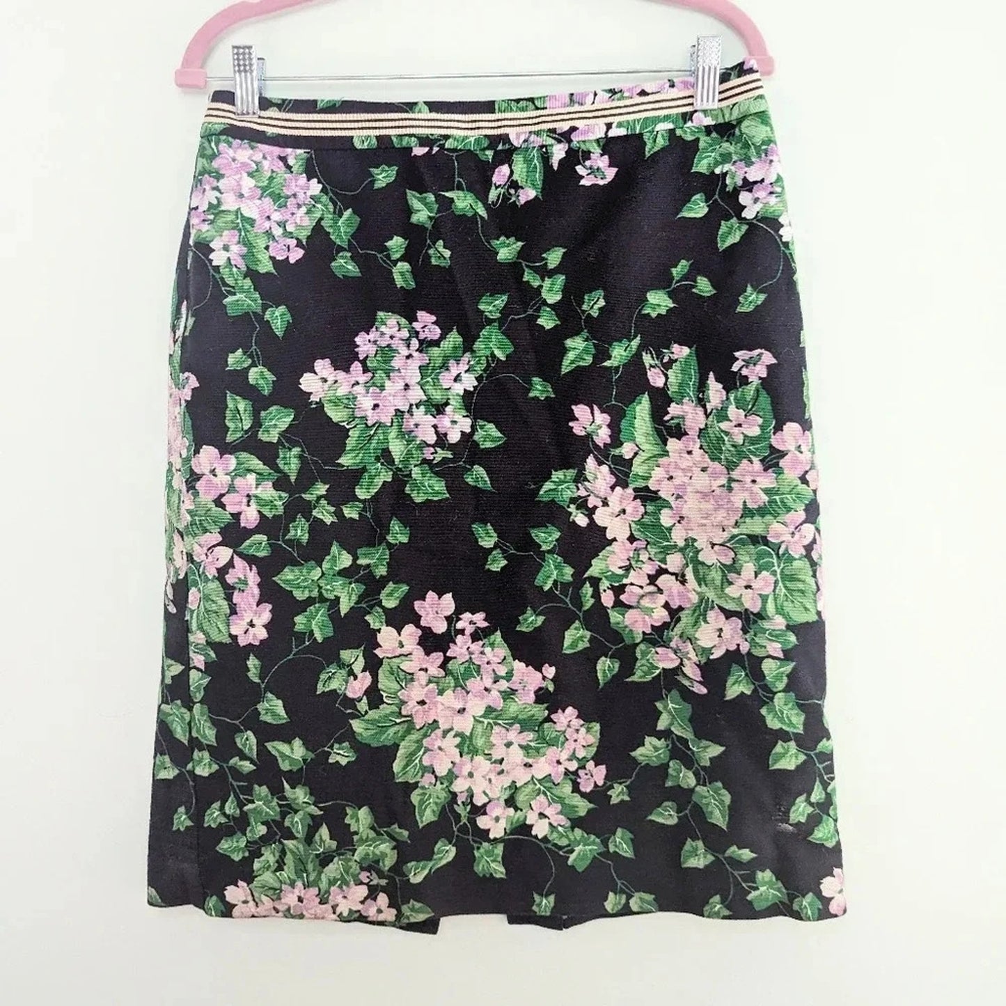 Talbots The Oprah Magazine Collection Hydrangea Pencil Skirt | Women Size 8