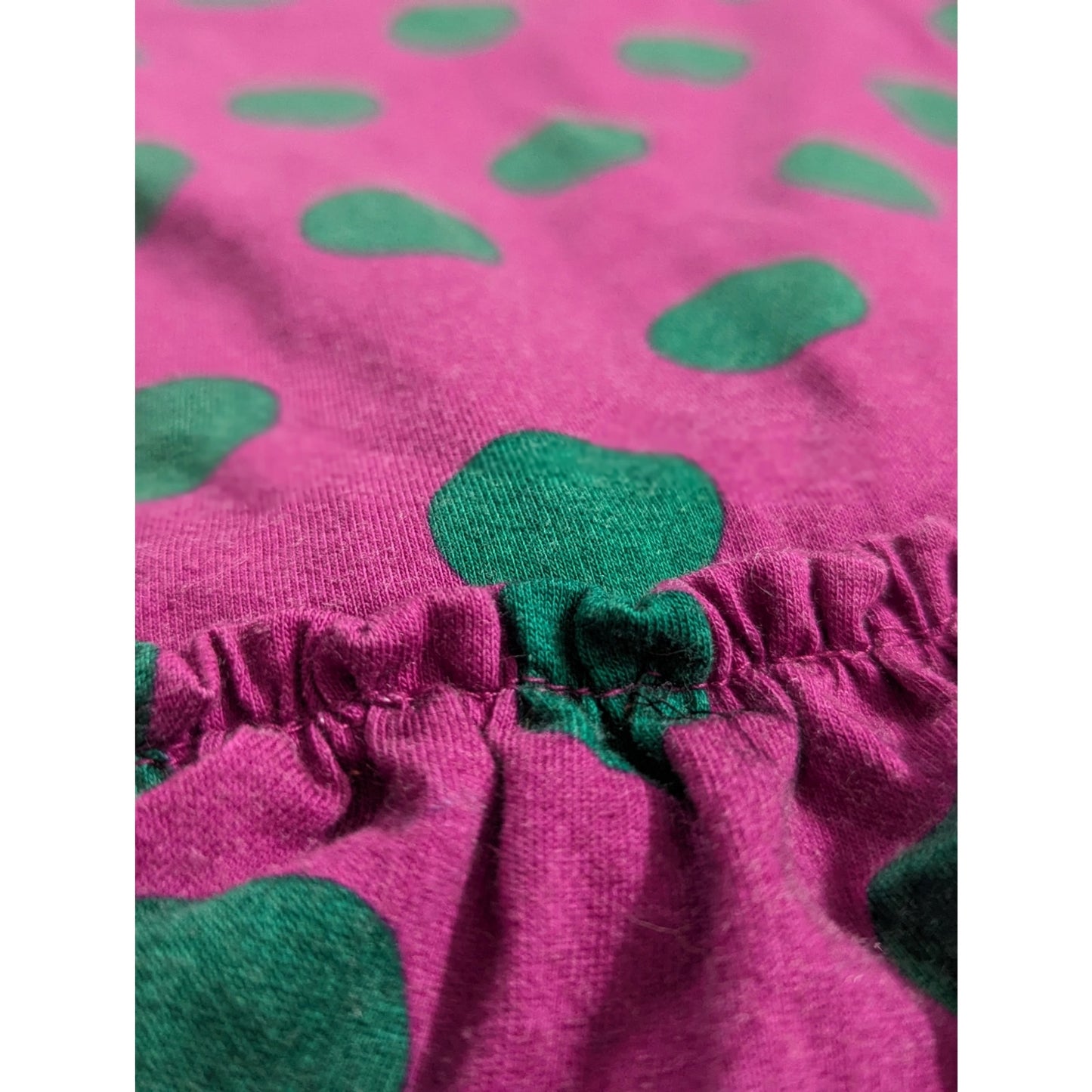 Hanna Andersson Ruffle Up Dress | Purple Green Polka Dot Tulle | Girls Size 130cm / 8