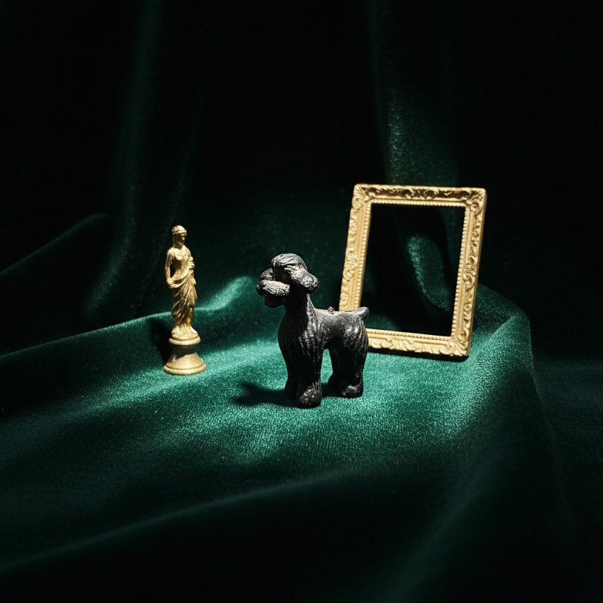 Vintage Ceramic Dog Figurines – Mid-Century Poodle, Spaniel & Dalmatian Collection