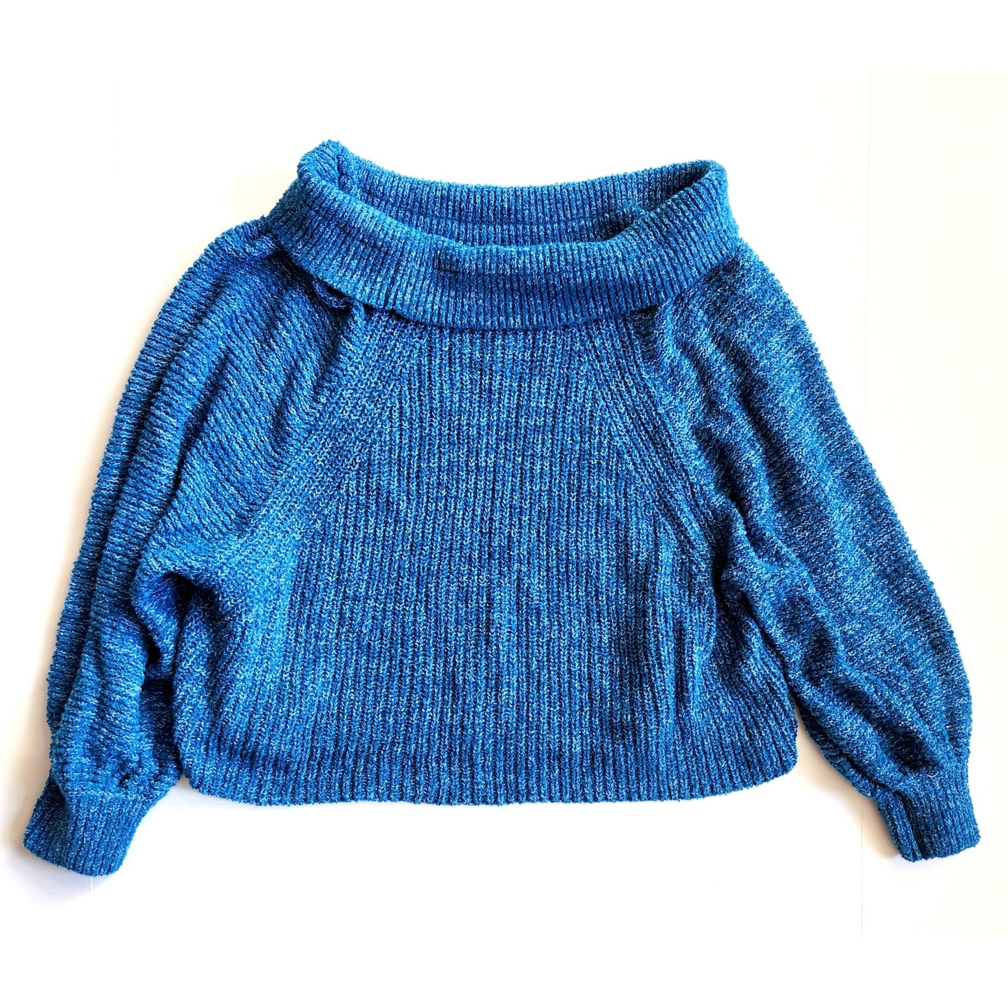 Edessa Pullover Knit Sweater Deep Sea Combo Blue | Women's M