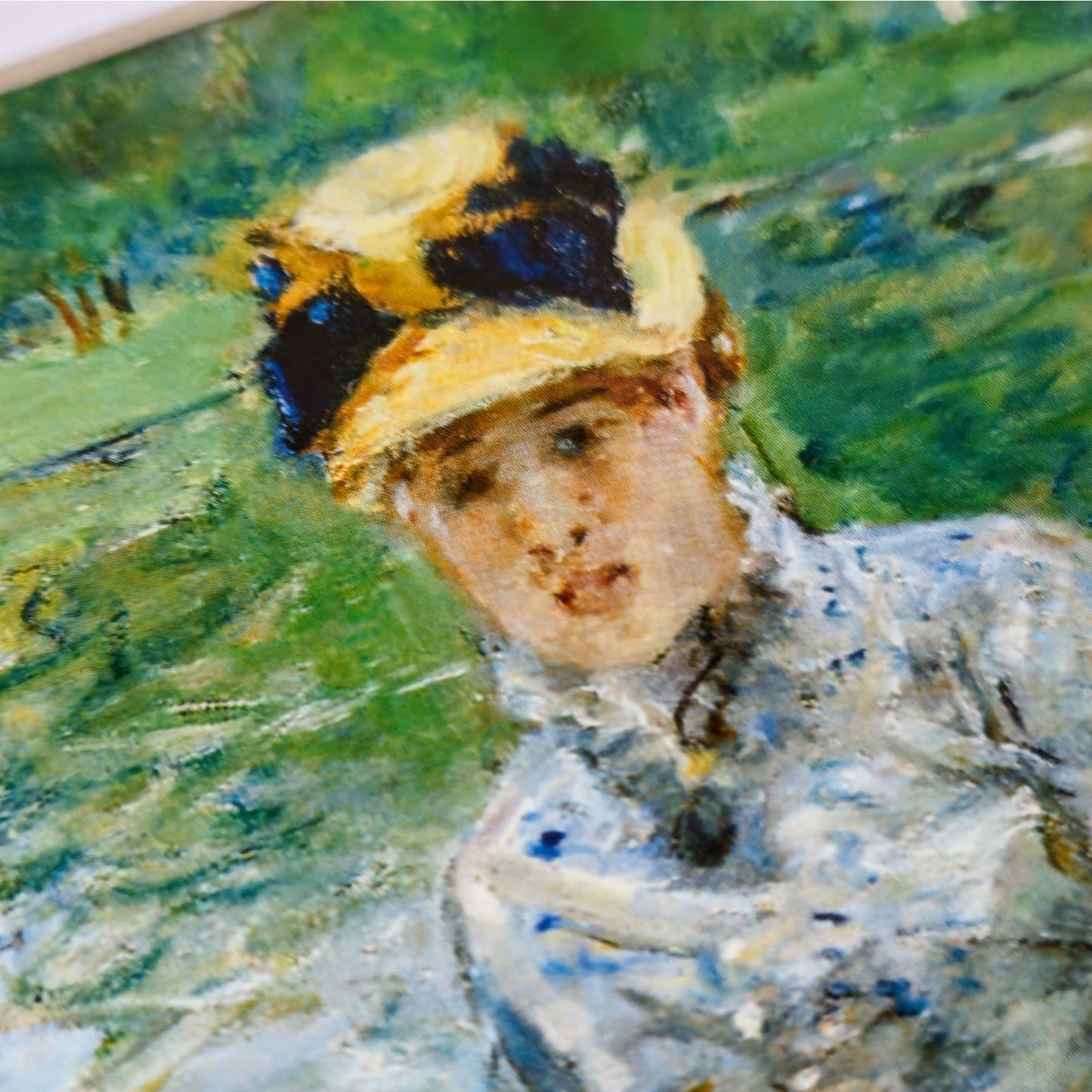 Summer's Day (Jour d'été) by Morisot | Impressionist Seine River Framed Print