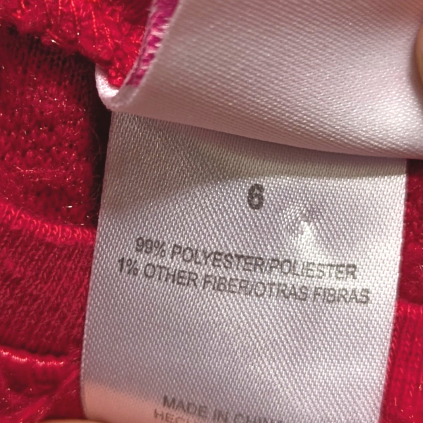 Nannette Kids Girls Red Fuzzy Sparkle Faux Fur Sweater Size 6 – Cozy & Festive