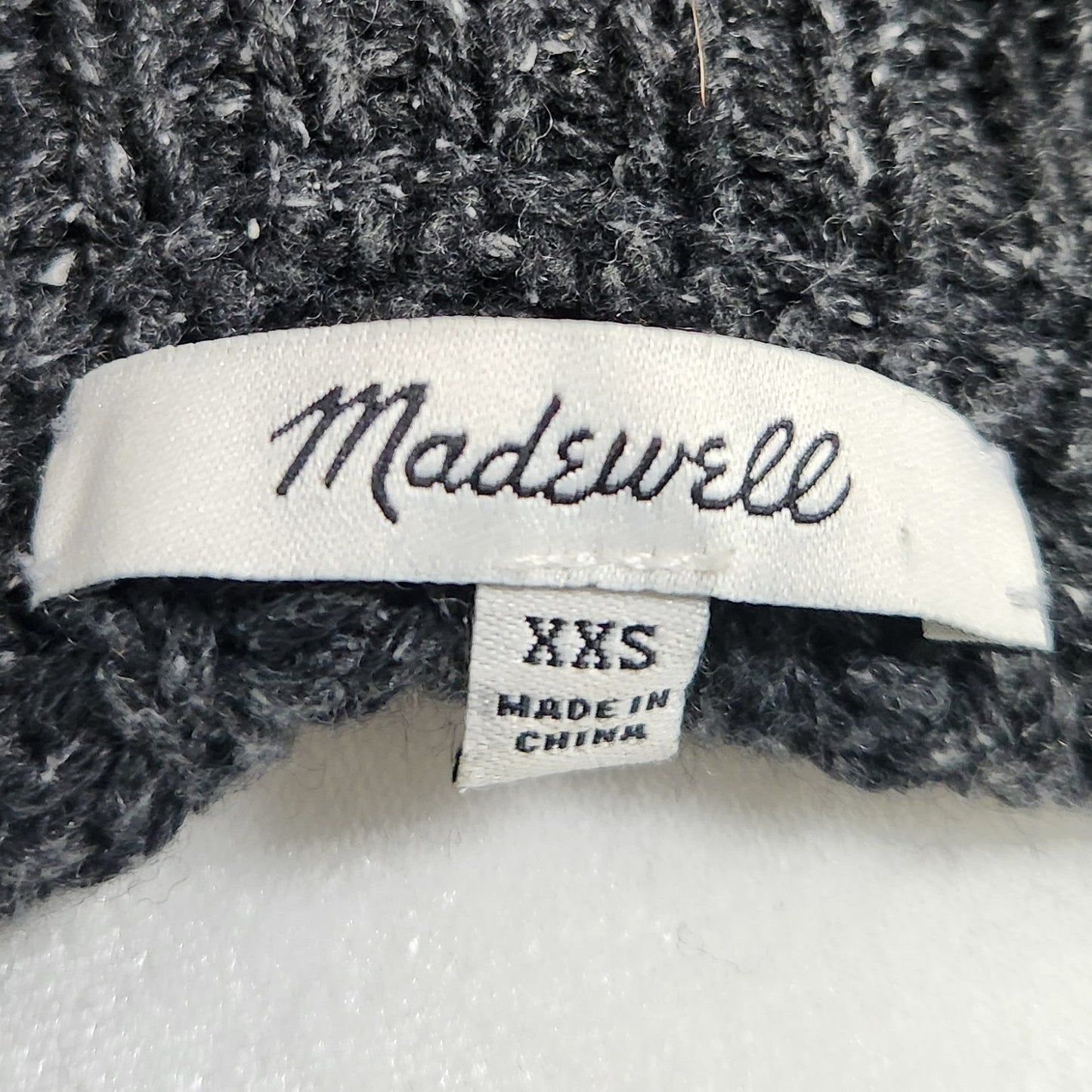 Pleat-Sleeve Pullover Sweater Ashland Slate | Italian Yarn Silk Blend | Women's XXS