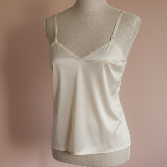 Vintage Vanity Fair Nylon Camisole – USA Made, Adjustable Straps